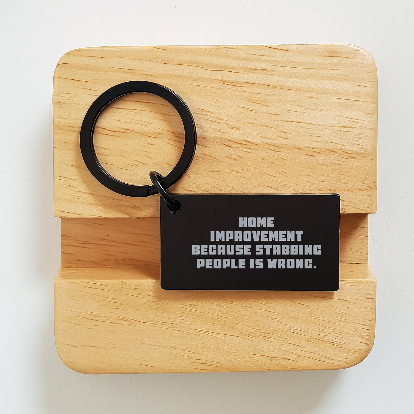 Home Improvement Keychain, Funny Quote, Gifts for Men, Women, Friends, Family from Home Improvement Enthusiasts - Image 2