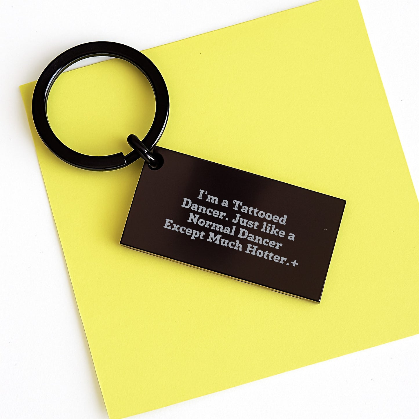 Funny Dancer Gifts for Dancer Friends, Keychain from Friends, Inspirational Quote for Dancer Graduation, Unique Gifts for Women, Funny Keychain - Image 3