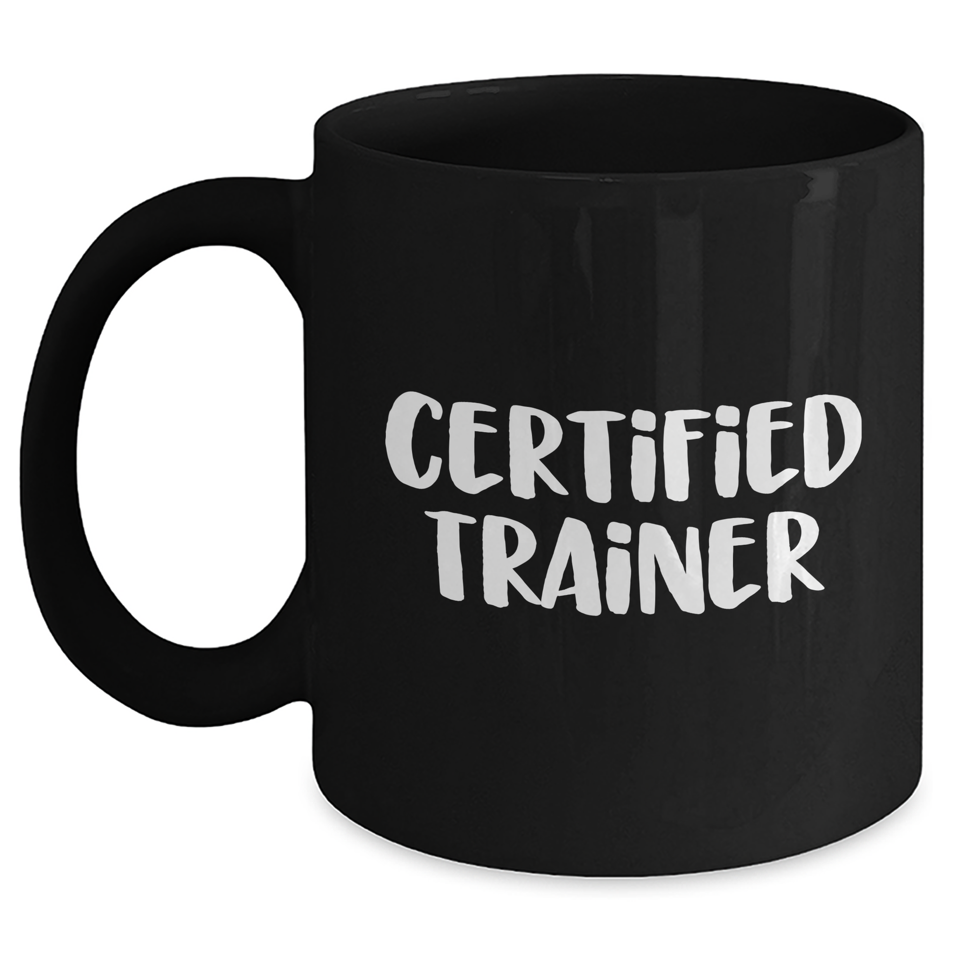 Funny Trainer Gifts from Dad - Inspirational Black Coffee Mug for Men, Father's Day Unique Gifts - Main