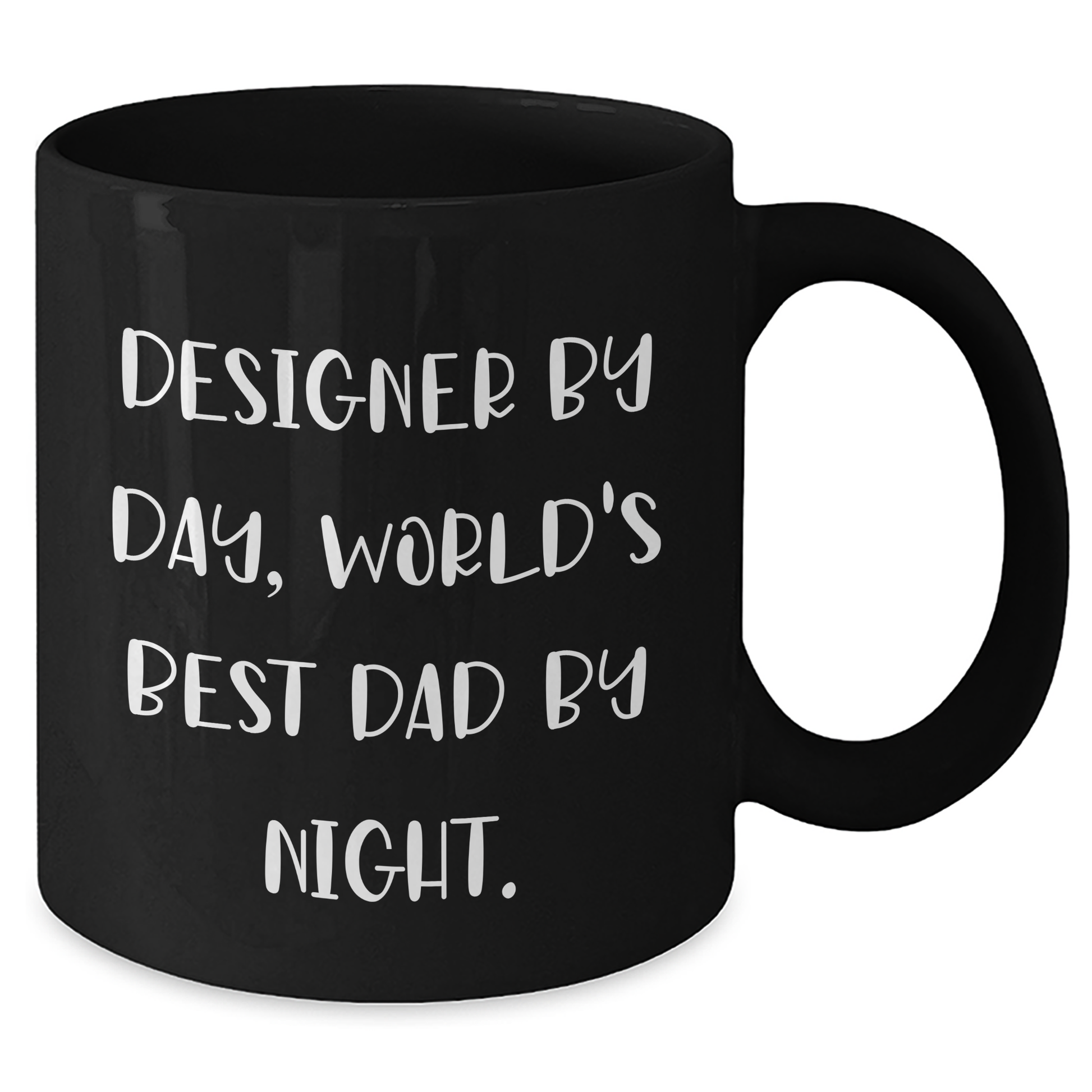 Designer Gifts, Funny Black Coffee Mug - Gifts from Men, Gifts for Designer, Father's Day Unique - Additional