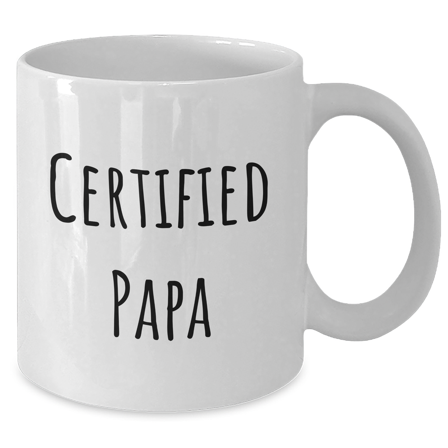 Funny Papa Quotes White Coffee Mug Gifts for Papa from Family - 11oz or 15oz Capacity, Ceramic, Microwave and Dishwasher Safe - Additional