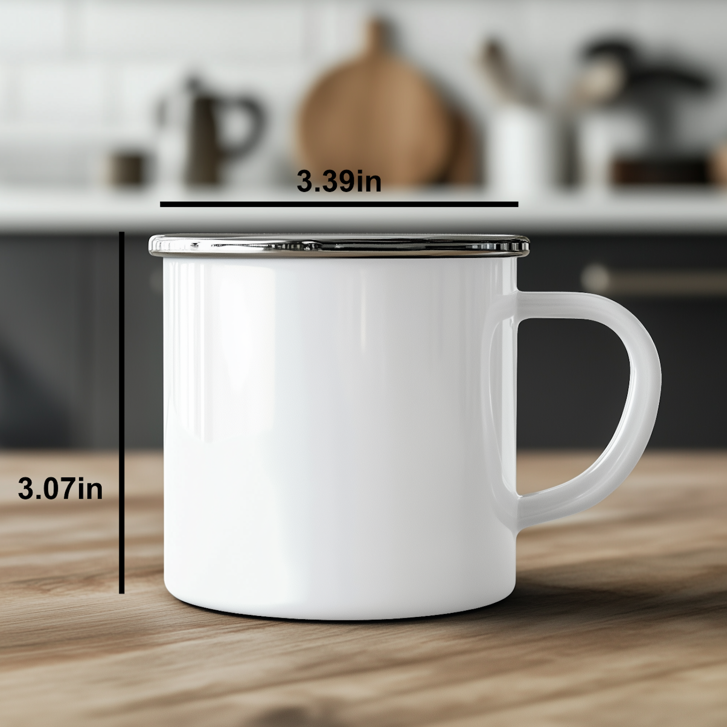 Funny Performer Gifts from Dad to Men, 'Performer By Day, World's Best Dad By Night.' Enamel Camping Mug for Father's Day - Image 3