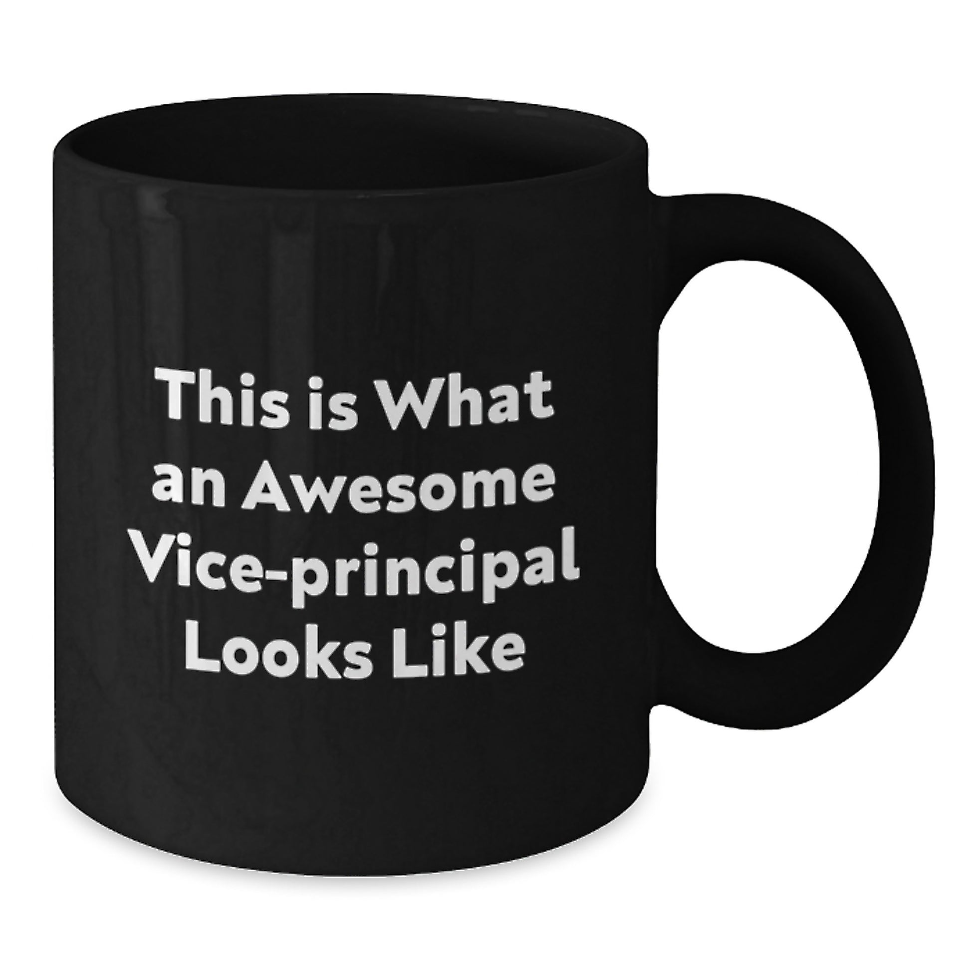 Vice-principal Gifts - Funny Quote Black Coffee Mug for Men, Women, Friends, Coworkers, Family - Graduation Unique Gifts from Vice-principal - Additional