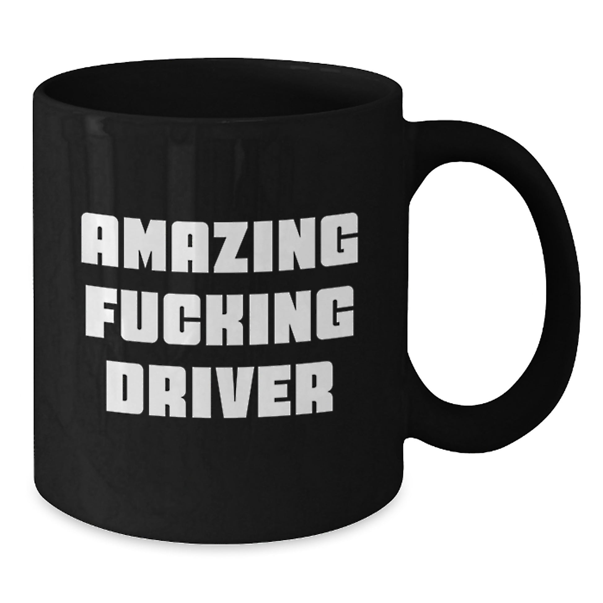 Funny Driver Gifts from Friends to Driver, Amazing Black Coffee Mug for Graduation - Additional