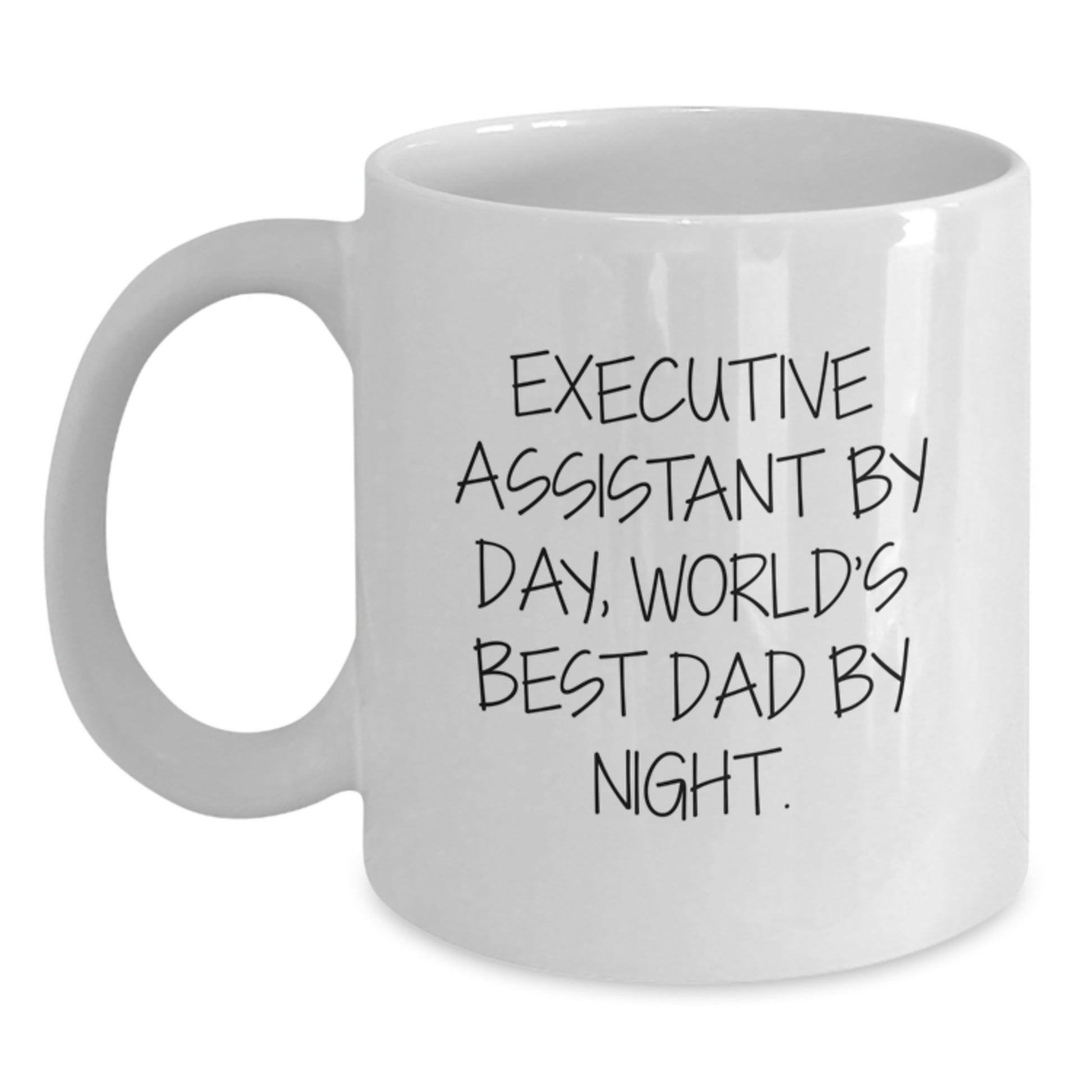 Executive Assistant Humor Gifts from Men, White Coffee Mug for Women, Graduation Unique Gifts - Main