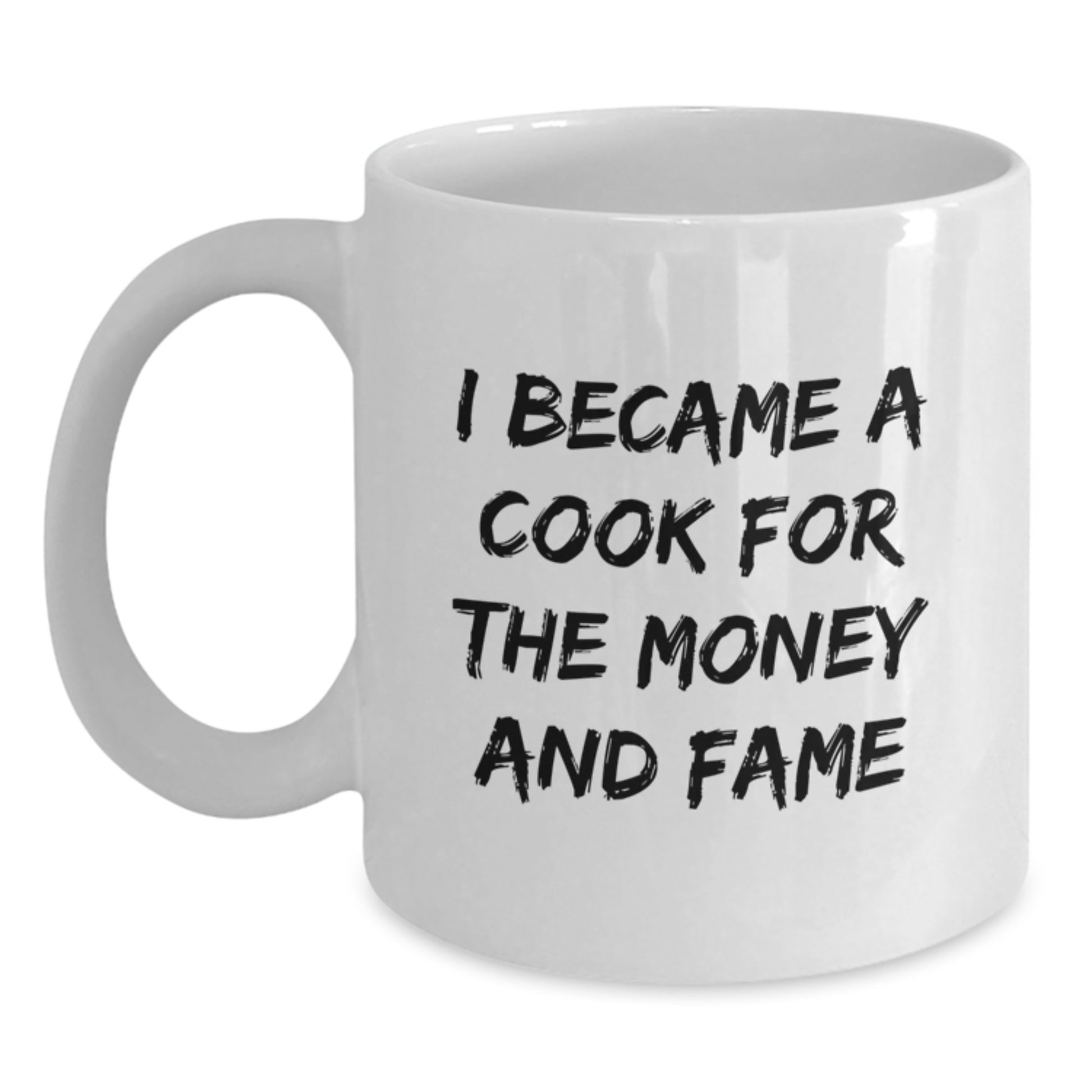 Cook Gifts for Graduation, Funny Quote White Coffee Mug for Men or Women, Gifts from Family or Friends, 11oz or 15oz Ceramic Mug with Microwave and Dishwasher Safe - Main