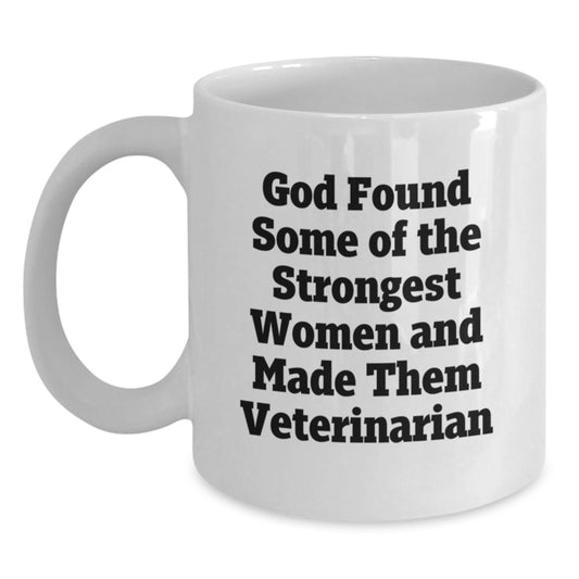 Funny Vet Quotes Gifts for Veterinarian Friends and Coworkers - White Coffee Mug, 11oz or 15oz, Gifts from Family and Friends for Birthday - Main