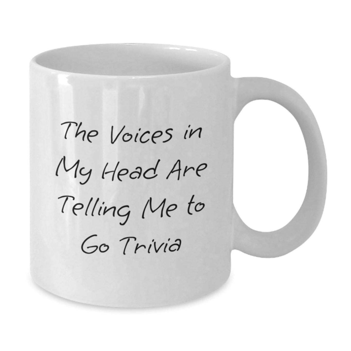 Funny Trivia Quotes White Coffee Mugs Gifts from Friends to Trivia Lovers for Graduation - Additional