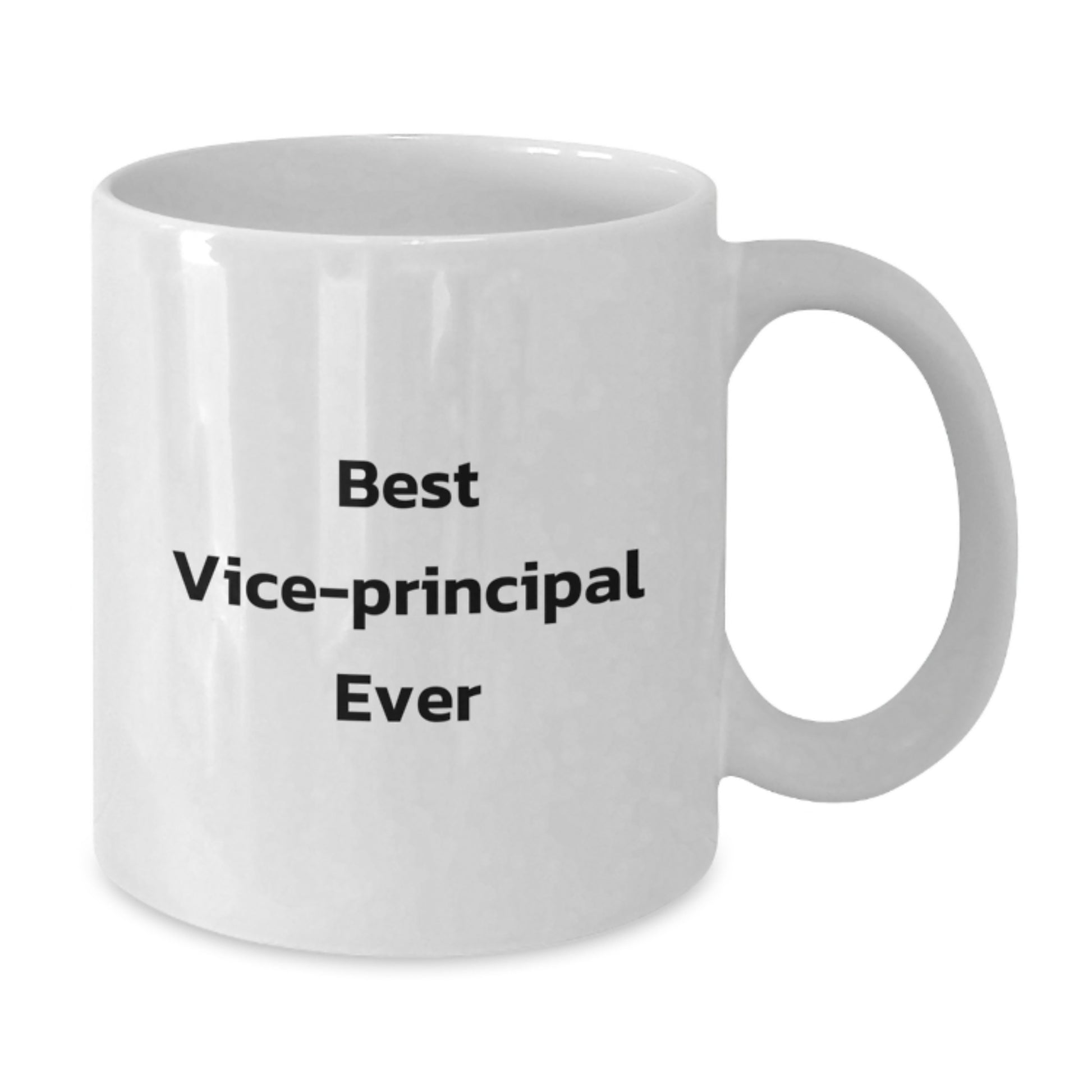 Funny Vice-Principal Gifts from Friends, White Coffee Mug for Best Vice-Principal Ever, Graduation Unique Gifts - Additional