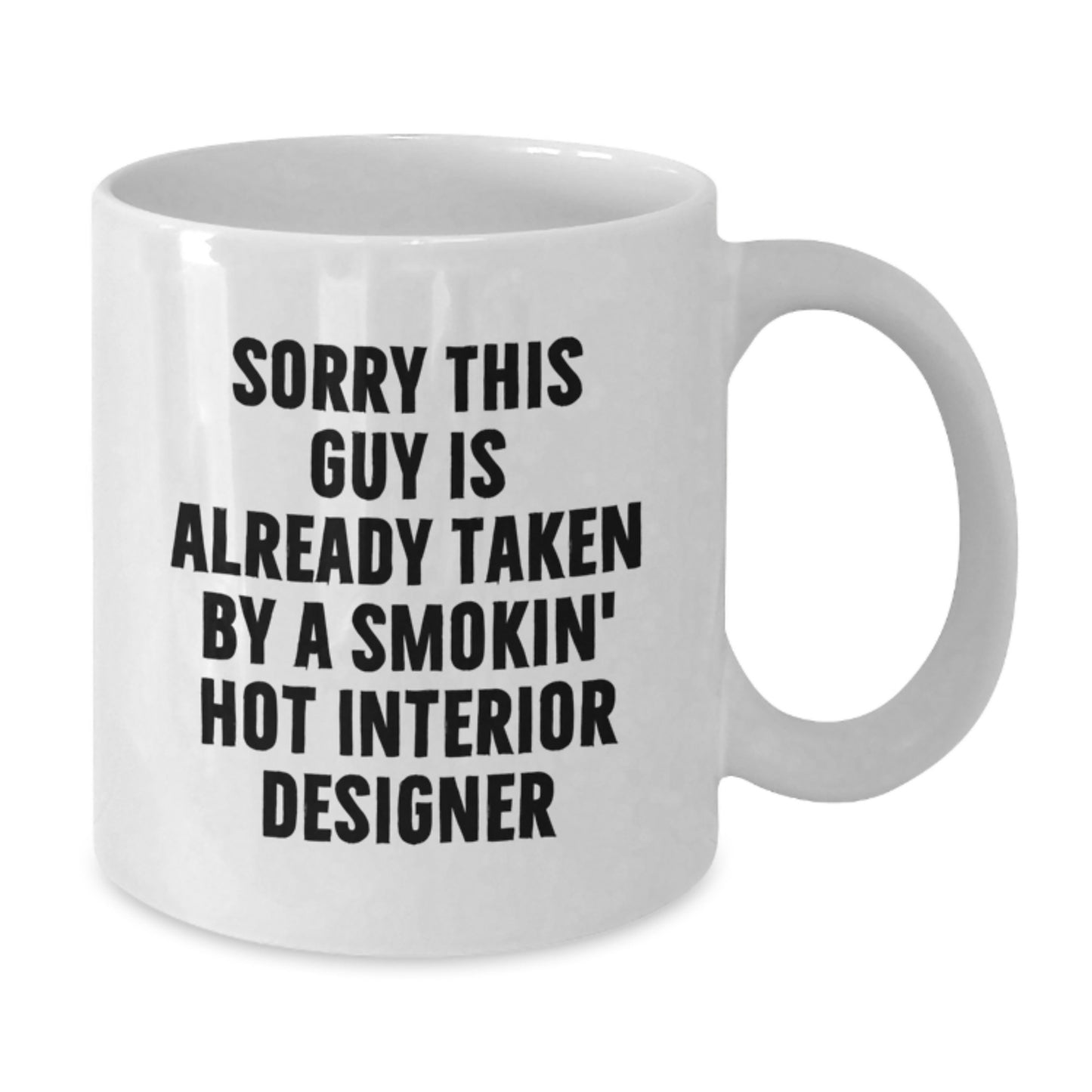 Funny Interior Designer White Coffee Mug Gifts from Friends for Her Birthday - Additional