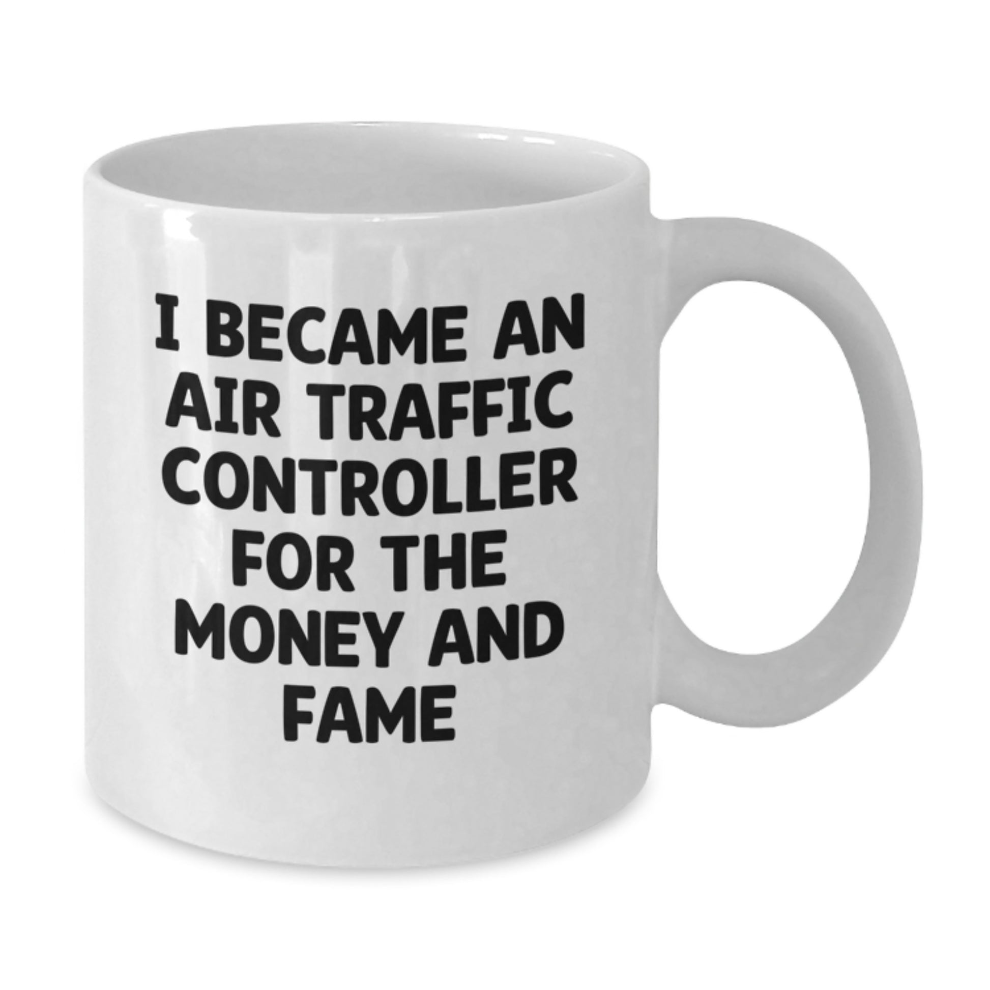 Funny Air Traffic Controller Quotes White Coffee Mug Gifts from Family for Him Birthday Unique Presents - Additional