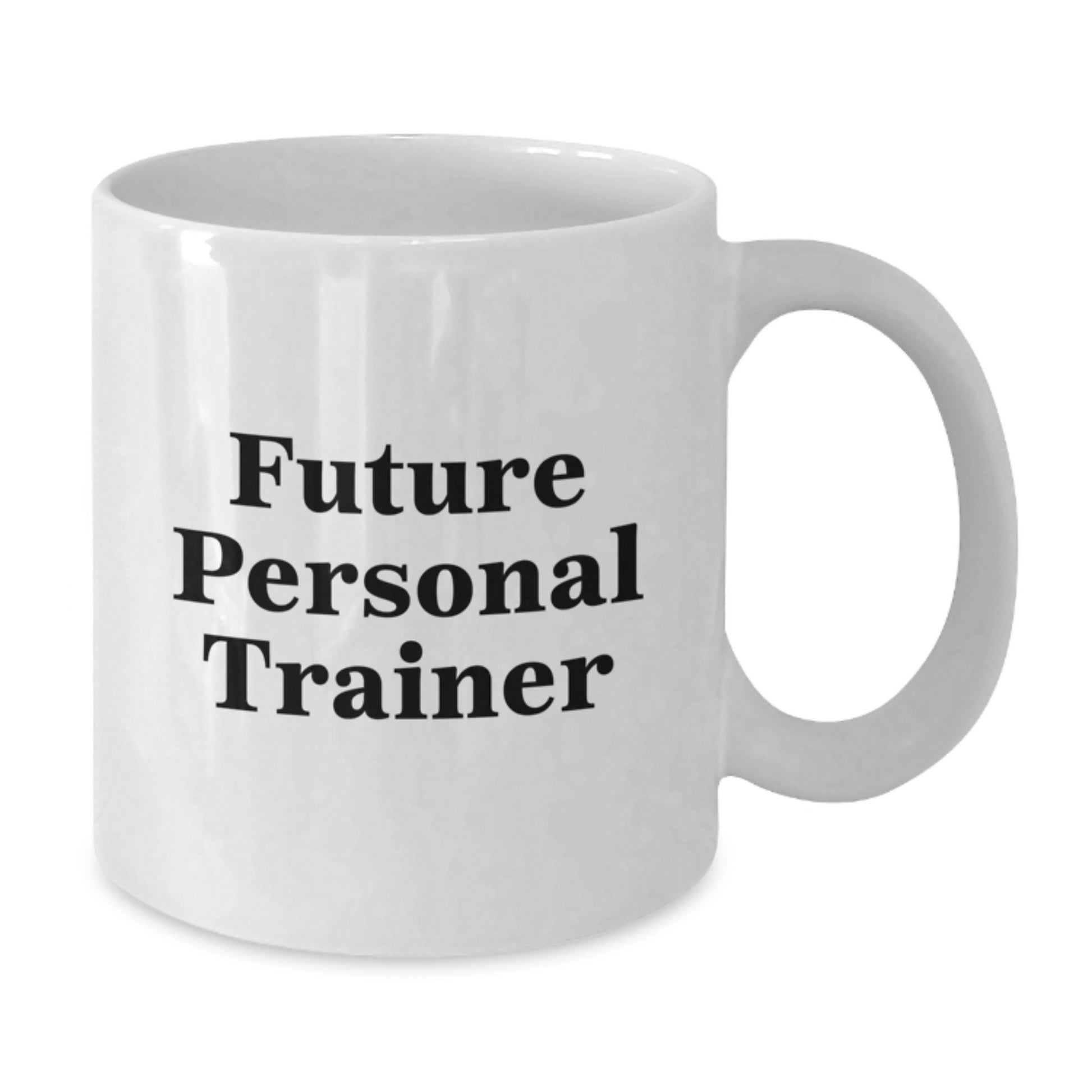 Funny Future Personal Trainer Gifts from Friends, Unique White Coffee Mug for Birthday, 'You're Gonna Crush It' Quote - Additional