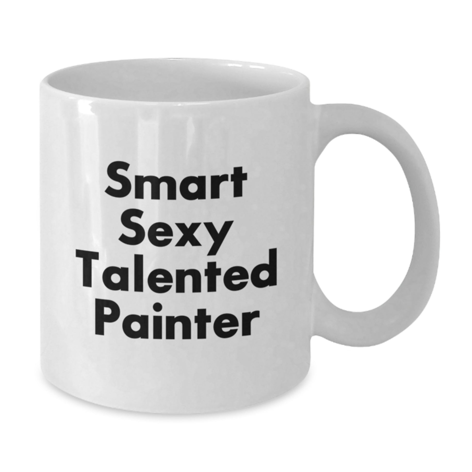 Gifts from Friends, Funny Quote for Talented Painter, White Coffee Mug Birthday Unique Gifts - Additional