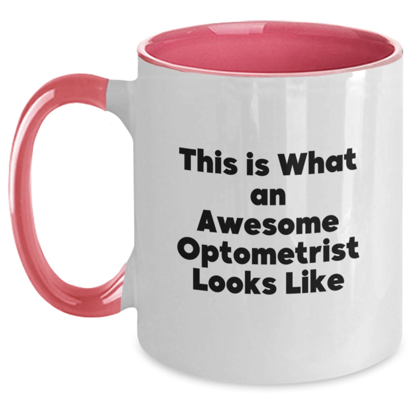 Optometrist Gifts from Friends, Cute Two Tone Coffee Mugs for Awesome Optometrist, This Is What An Awesome Optometrist Looks Like, Graduation Unique Gifts - Main