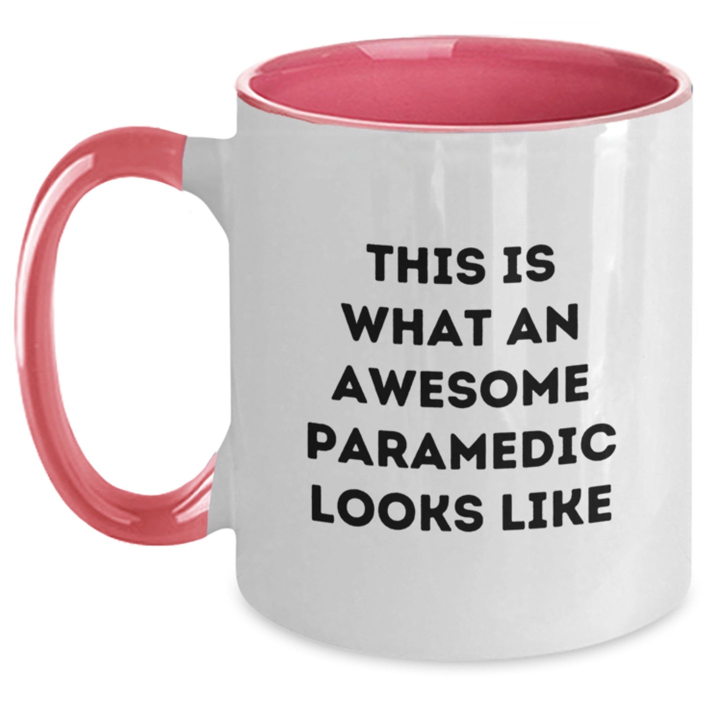 Funny Rescue Worker Quote Two Tone Coffee Mugs, Gifts from Men to Awesome Rescue Workers for Graduation, Rescue Worker Gifts for Women, Friends, Coworkers, Family - Main