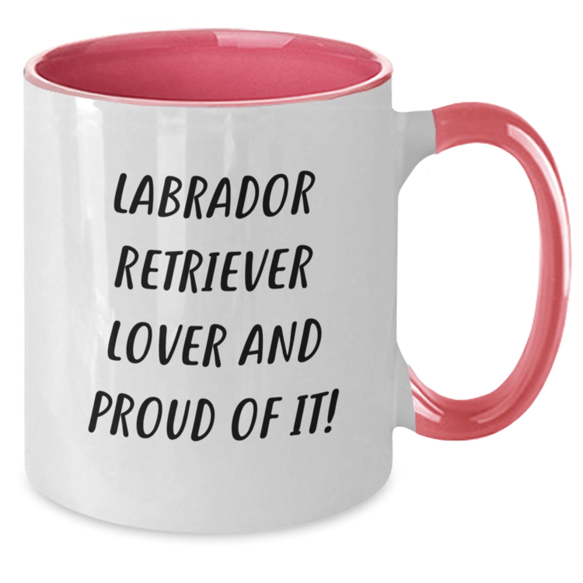 Labrador Retriever Dog Lover Funny Two Tone Coffee Mug Gifts for Men, Women, Friends from Family Birthday - Additional