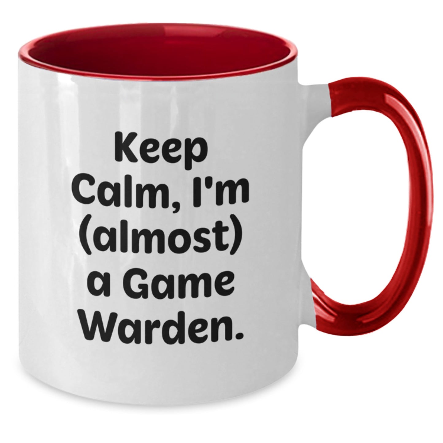 Game Warden Humor, Funny Quote Coffee Mugs, Gifts from Friends, Keep Calm Almost A Game Warden, Graduation Unique Gifts for Women Men - Additional