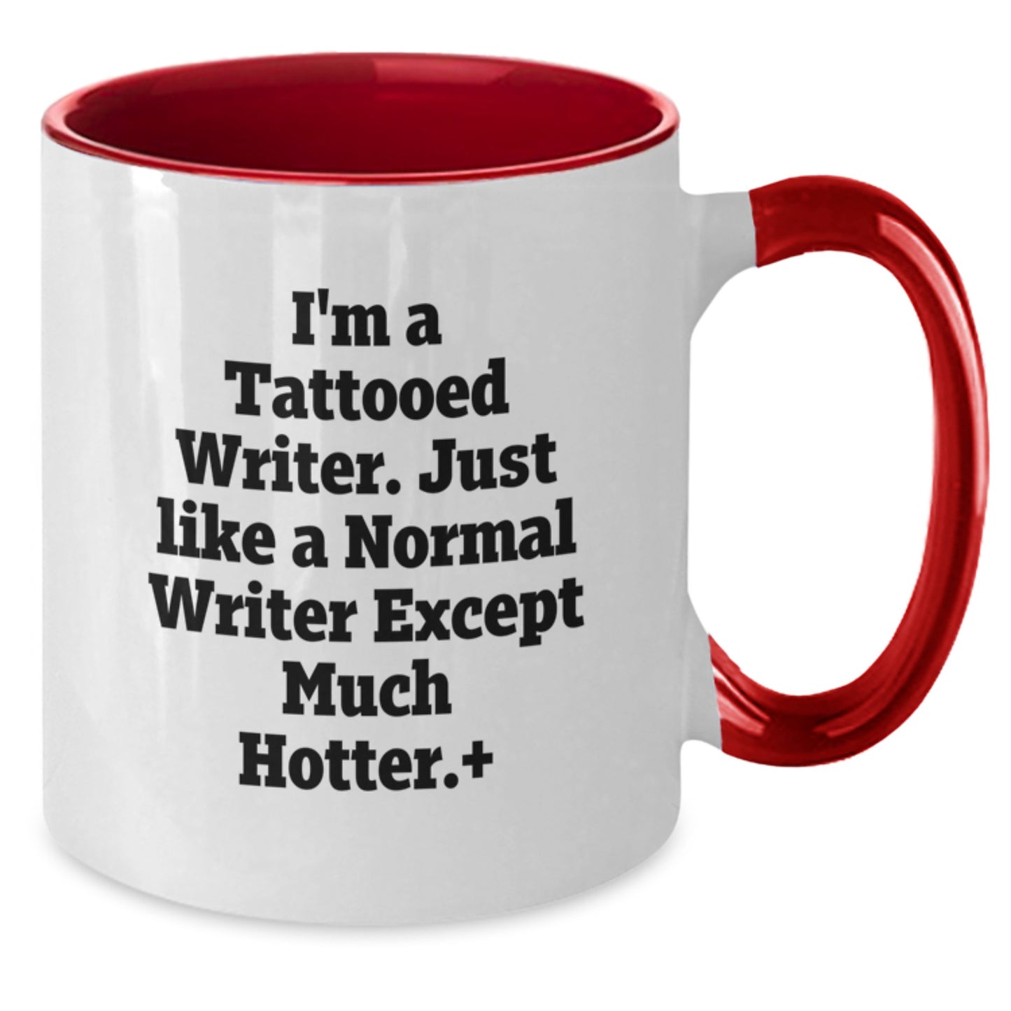 Funny Two Tone Coffee Mugs for Writers, Gifts from Friends to Family, Unique Graduation Gifts for Men and Women - Additional