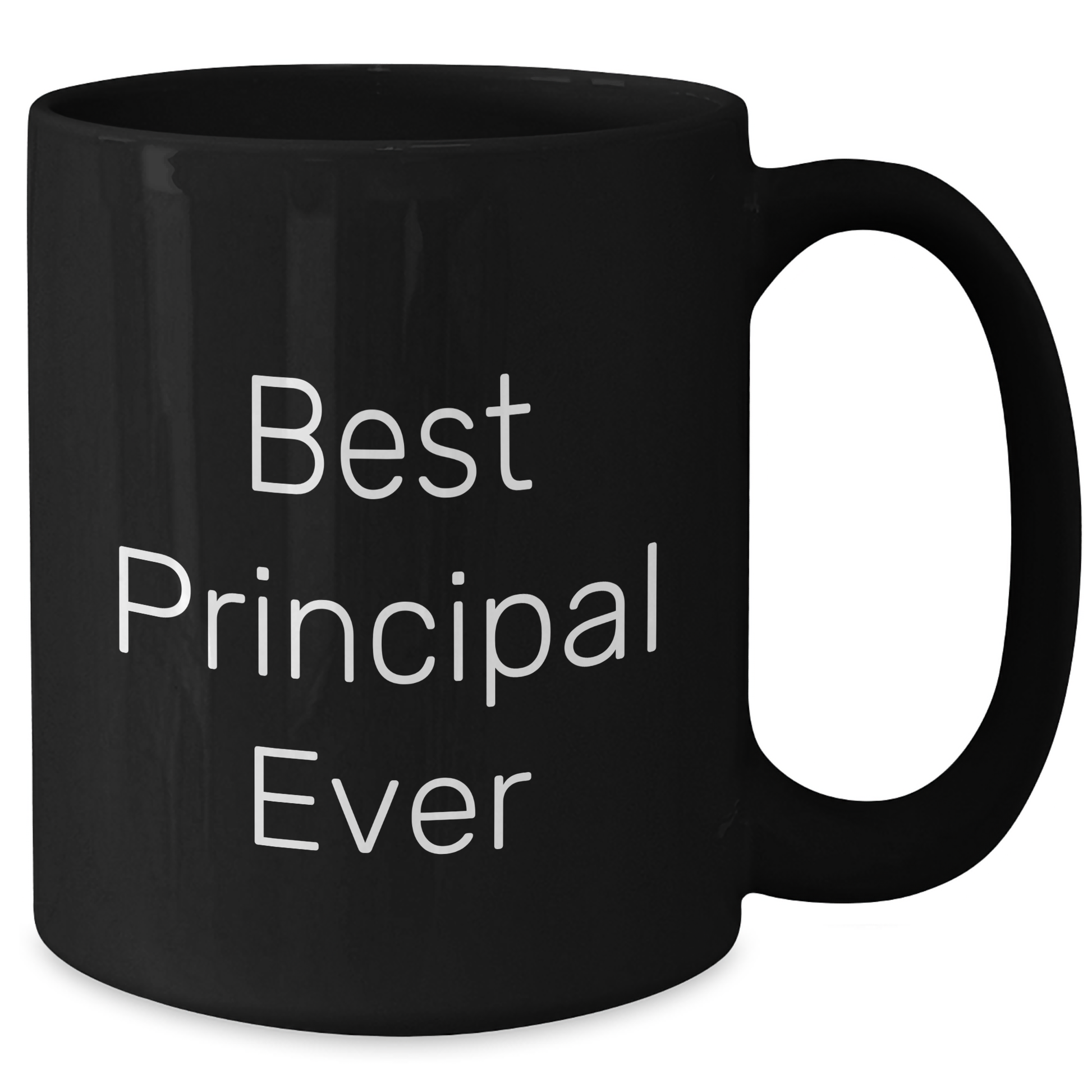 Funny Principal Quotes Black Coffee Mug Gifts from Men to Best Principal Ever, Father's Day Unique Gifts - Additional