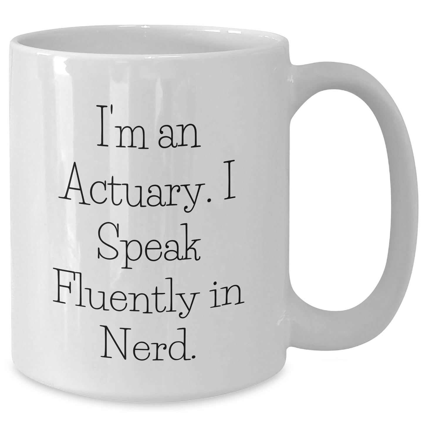 Funny Actuary Quotes Gifts for Men, White Coffee Mug, Graduation Unique Gifts from Coworkers - Additional
