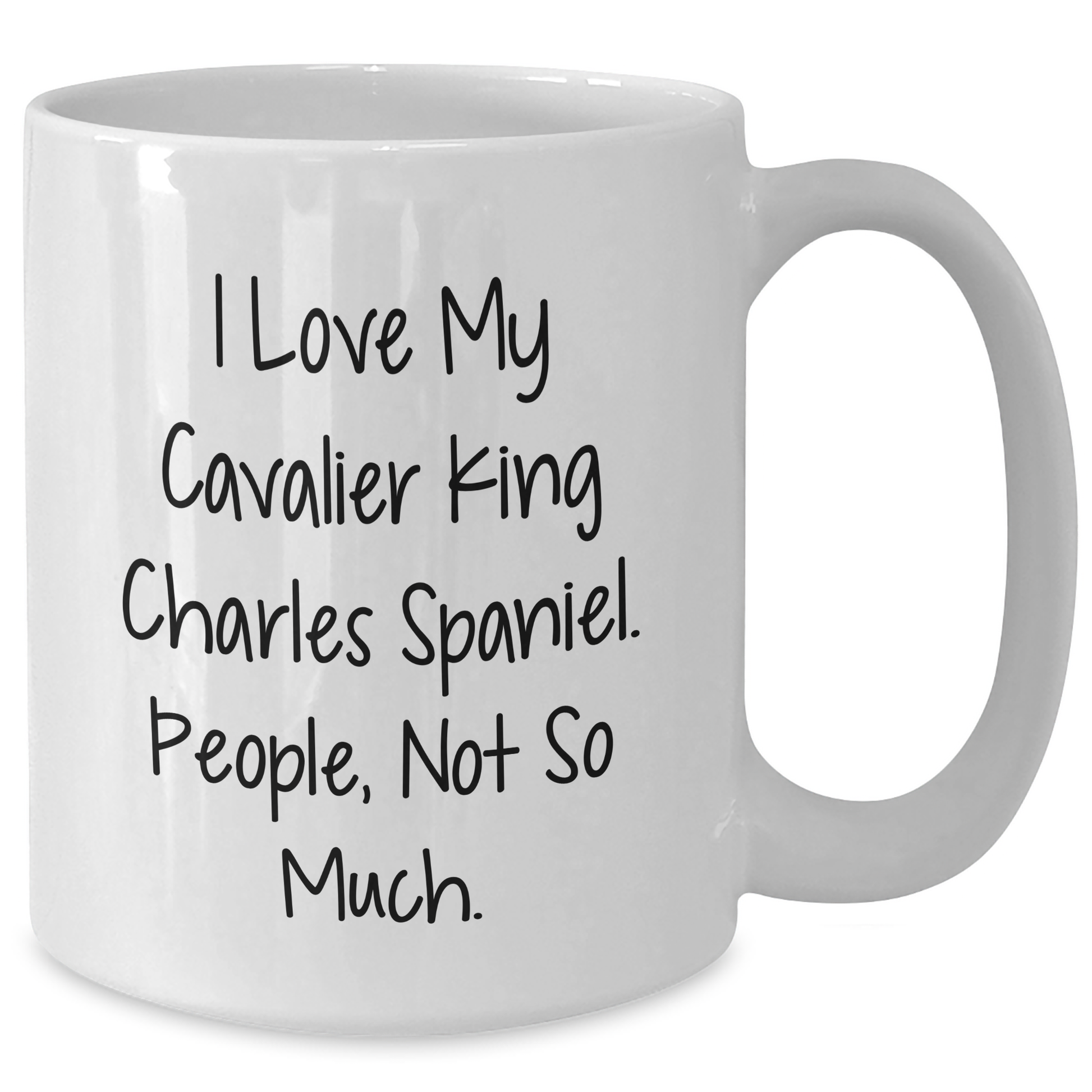 Cavalier King Charles Spaniel Dog Lover Gifts from Family, Friends to Graduation Unique White Coffee Mugs - Additional