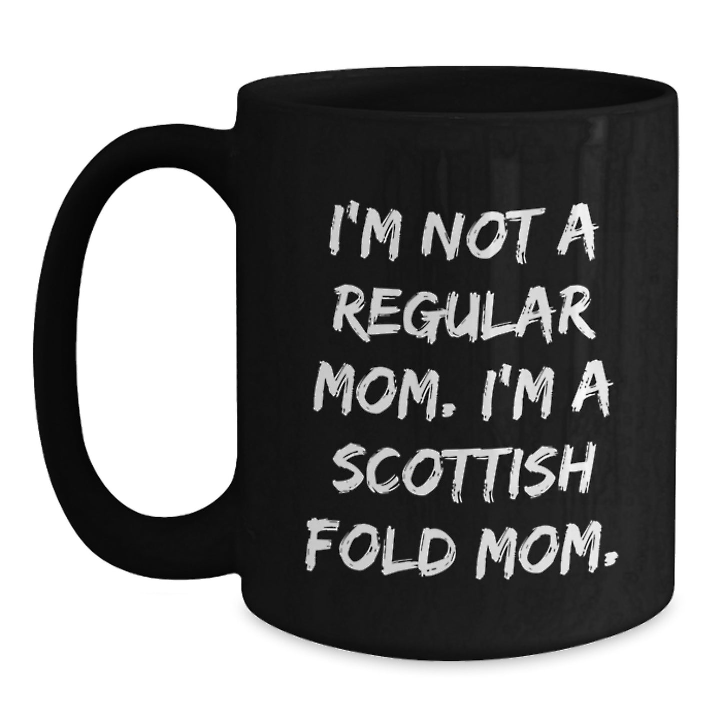 Funny Scottish Fold Cat Mom Gifts from Mom to Scottish Fold Cat Lovers, Inspirational Graduation Unique Gifts for Her, Him, Friends, Family - Main