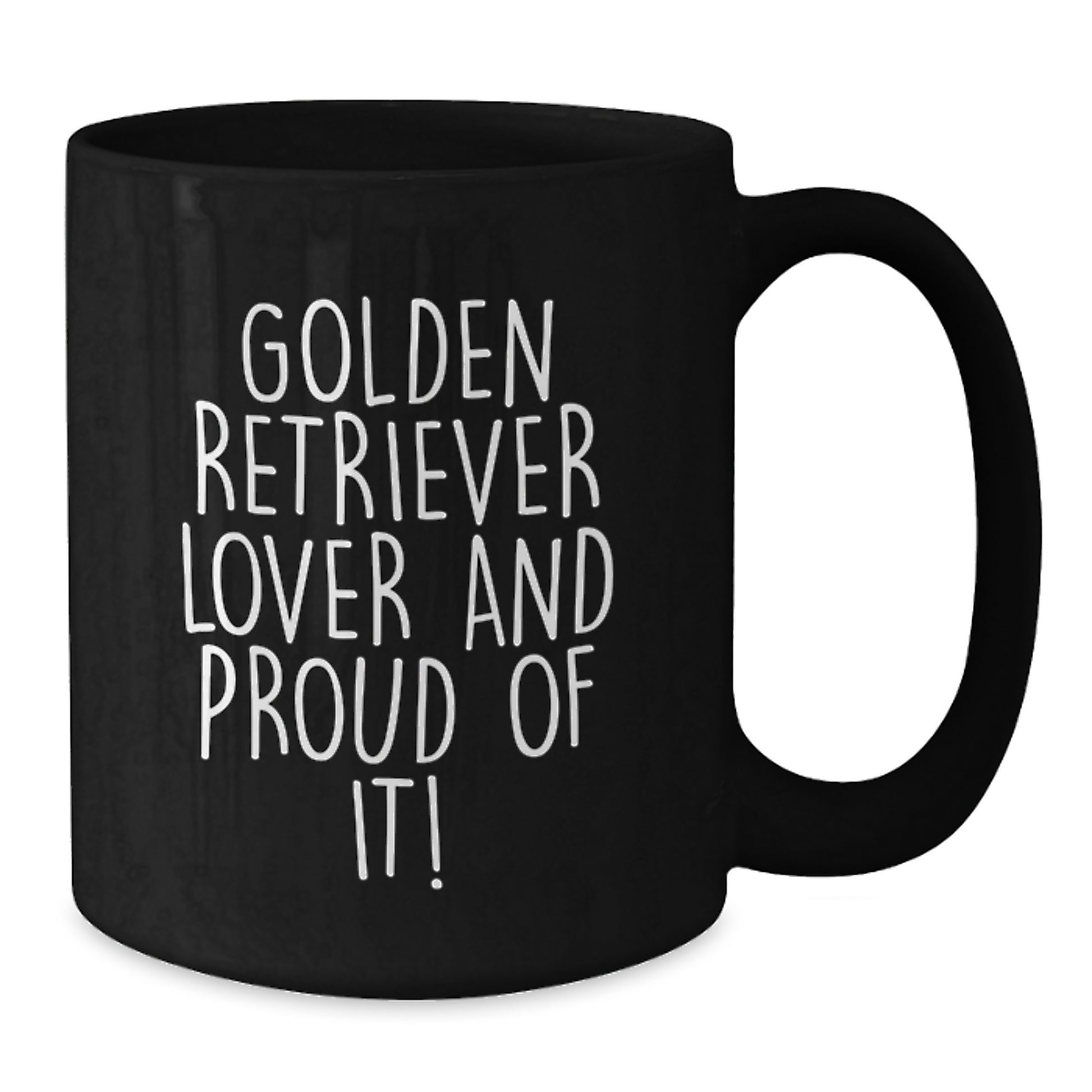 Golden Retriever Dog Lover Gifts from Friends to Family, Funny Quote Birthday Mug for Men and Women - Additional