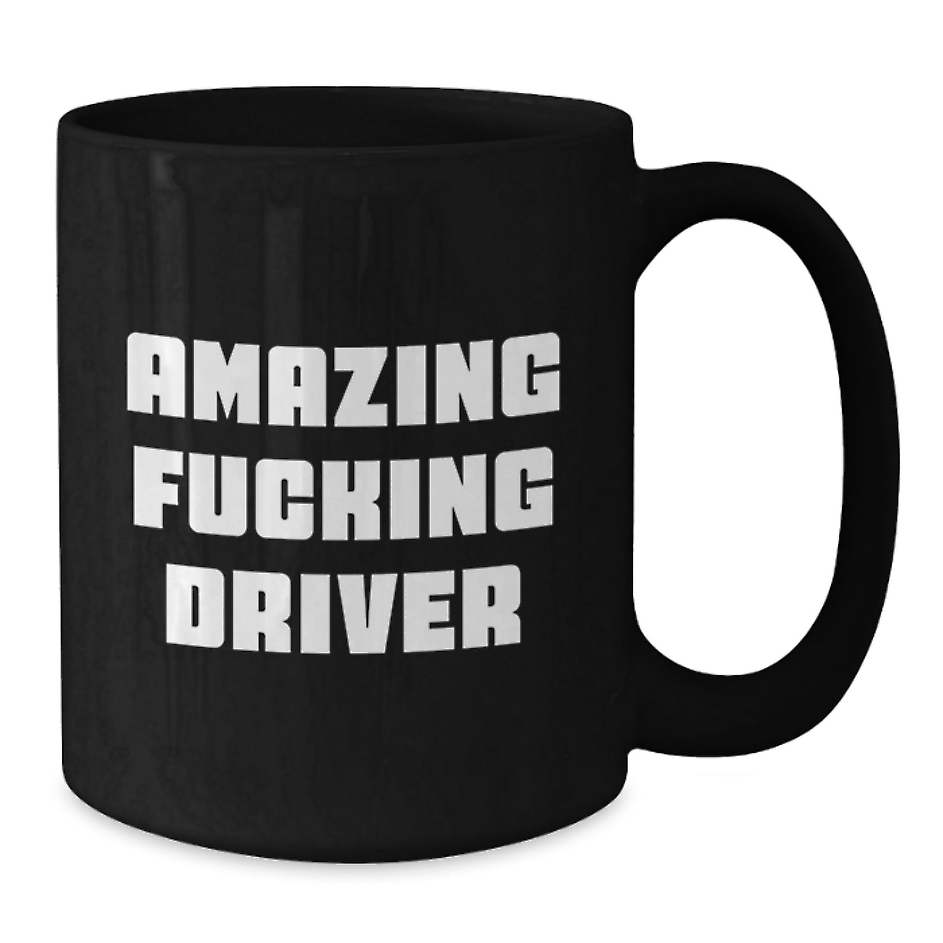 Funny Driver Gifts from Friends to Driver, Amazing Black Coffee Mug for Graduation - Additional