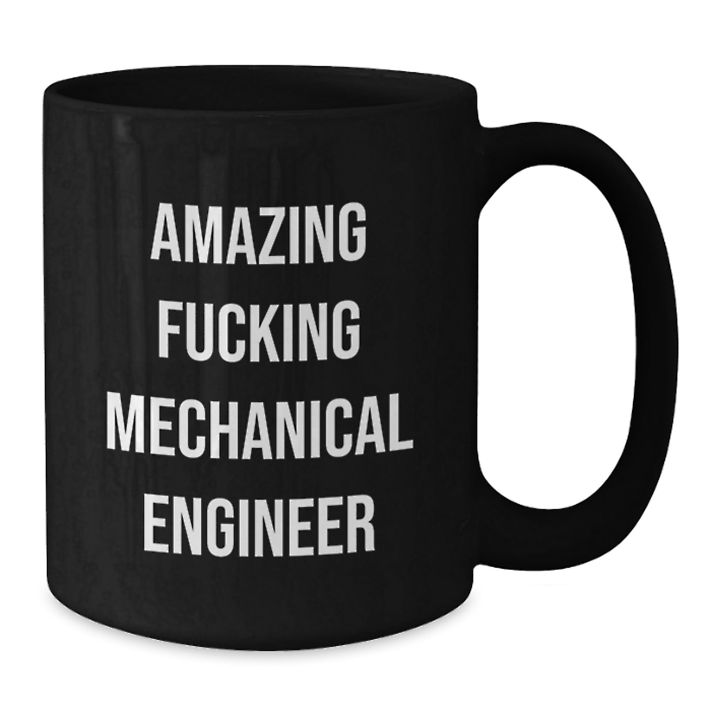 Mechanical Engineer Gifts, Funny Quote Mug for Graduation, Gifts from Friends to Coworkers, Black Coffee Mug for Him or Her - Additional