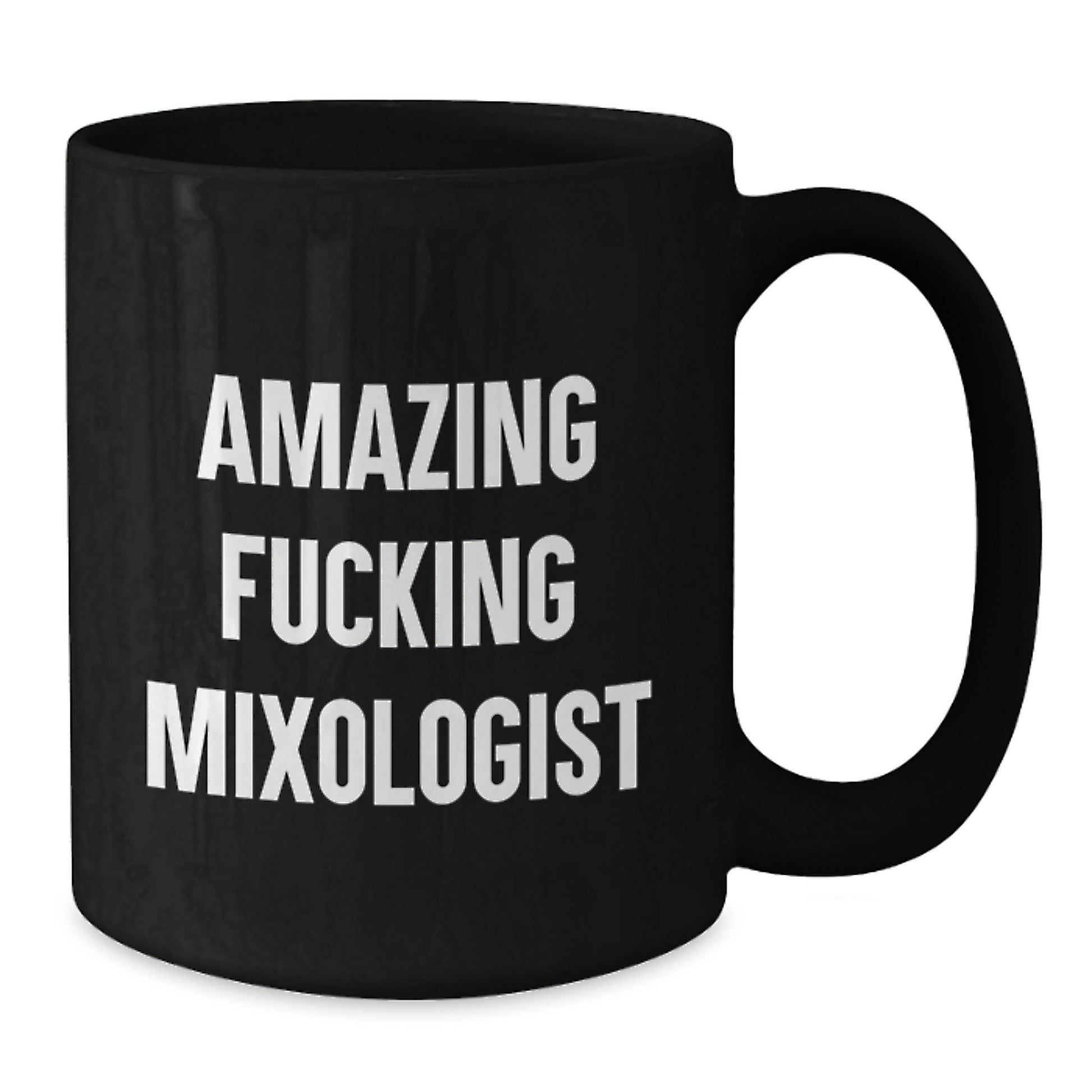 Funny Mixologist Gifts, Amazing 'Mixologist' Quote, Black Coffee Mug, Gifts from Men to Mixologist, Unique Graduation Gifts - Additional