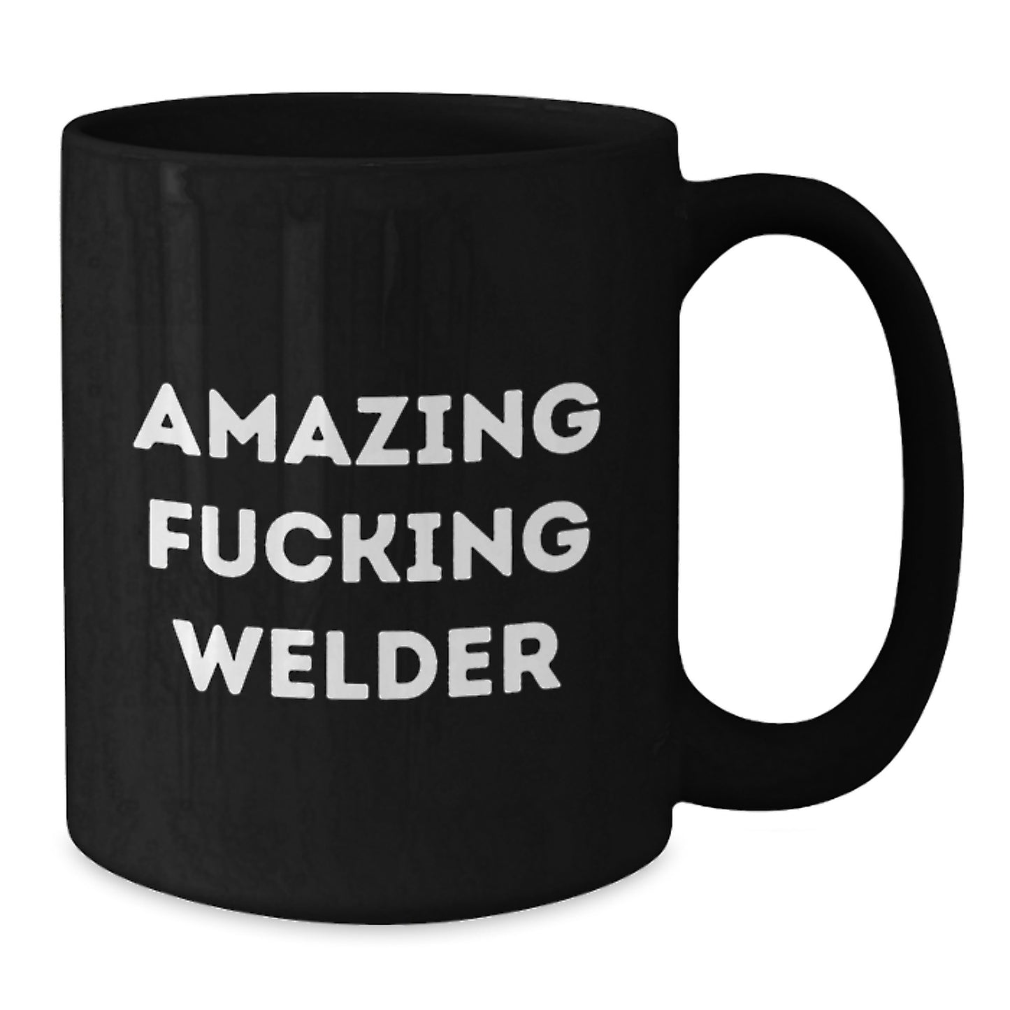 Funny Welder Gifts for Him from Friends - Amazing Black Coffee Mug for Graduation - Additional