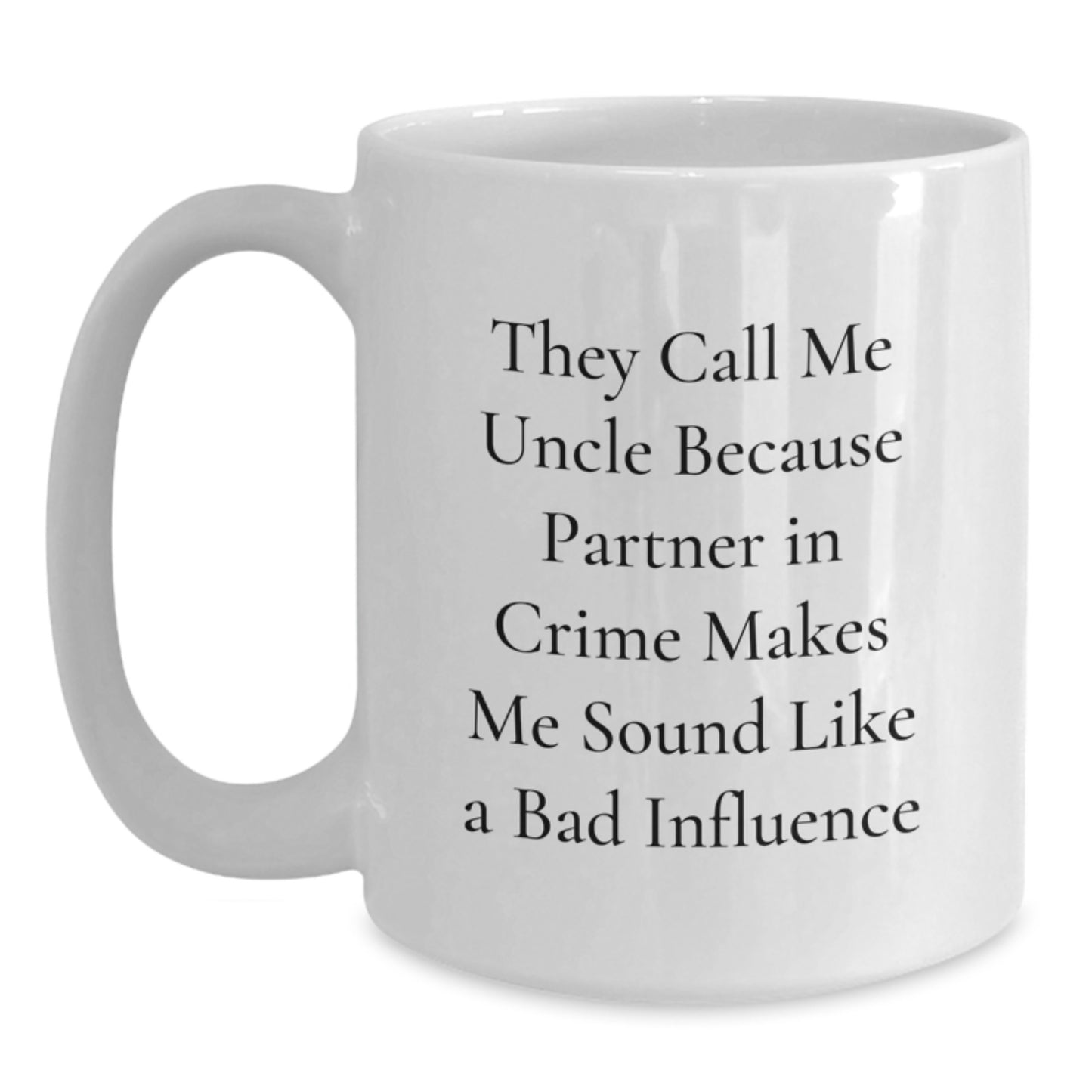 Uncle Gifts Funny White Coffee Mugs for Him from Family, 11oz or 15oz, Ceramic, Microwave, and Dishwasher Safe, Graduation Unique Gifts for Uncle - Main