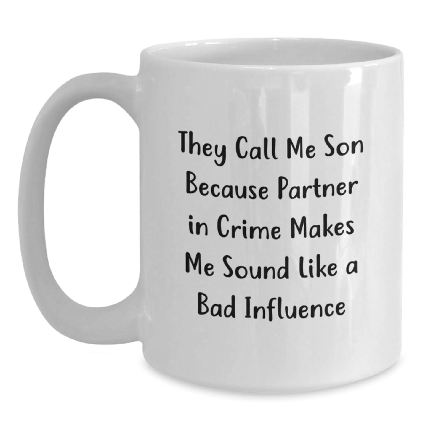 Funny Son Gifts, White Coffee Mug for Son, Graduation Unique Gifts from Parents - Main