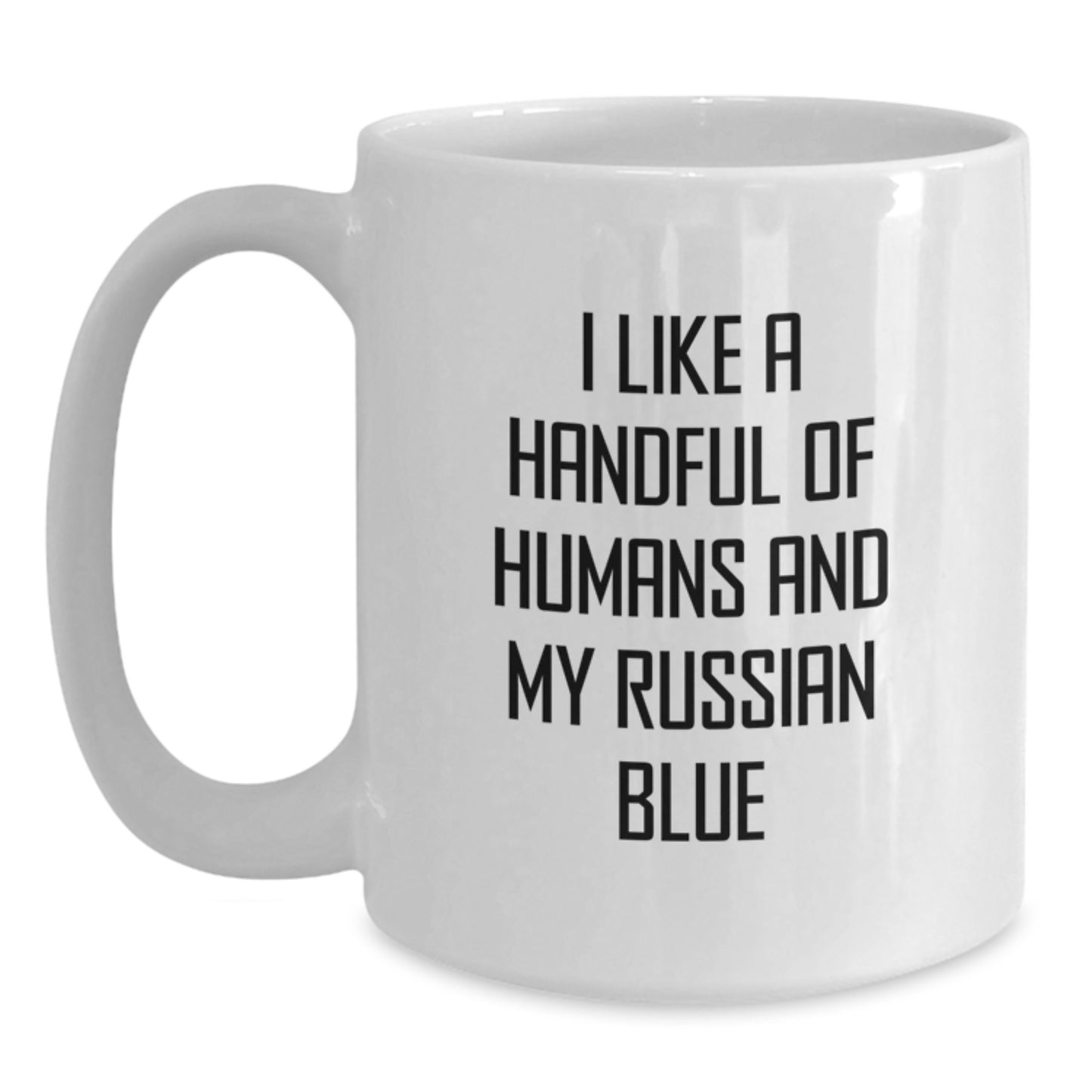 Funny Russian Blue Cat Lover Gifts from Friends for Birthday Unique Gifts - Main