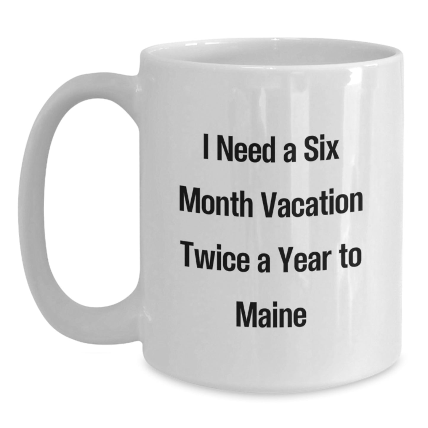 Funny Maine Coffee Mugs for Friends from Maine Lovers, Gifts for Maine Enthusiasts on Birthday - Main