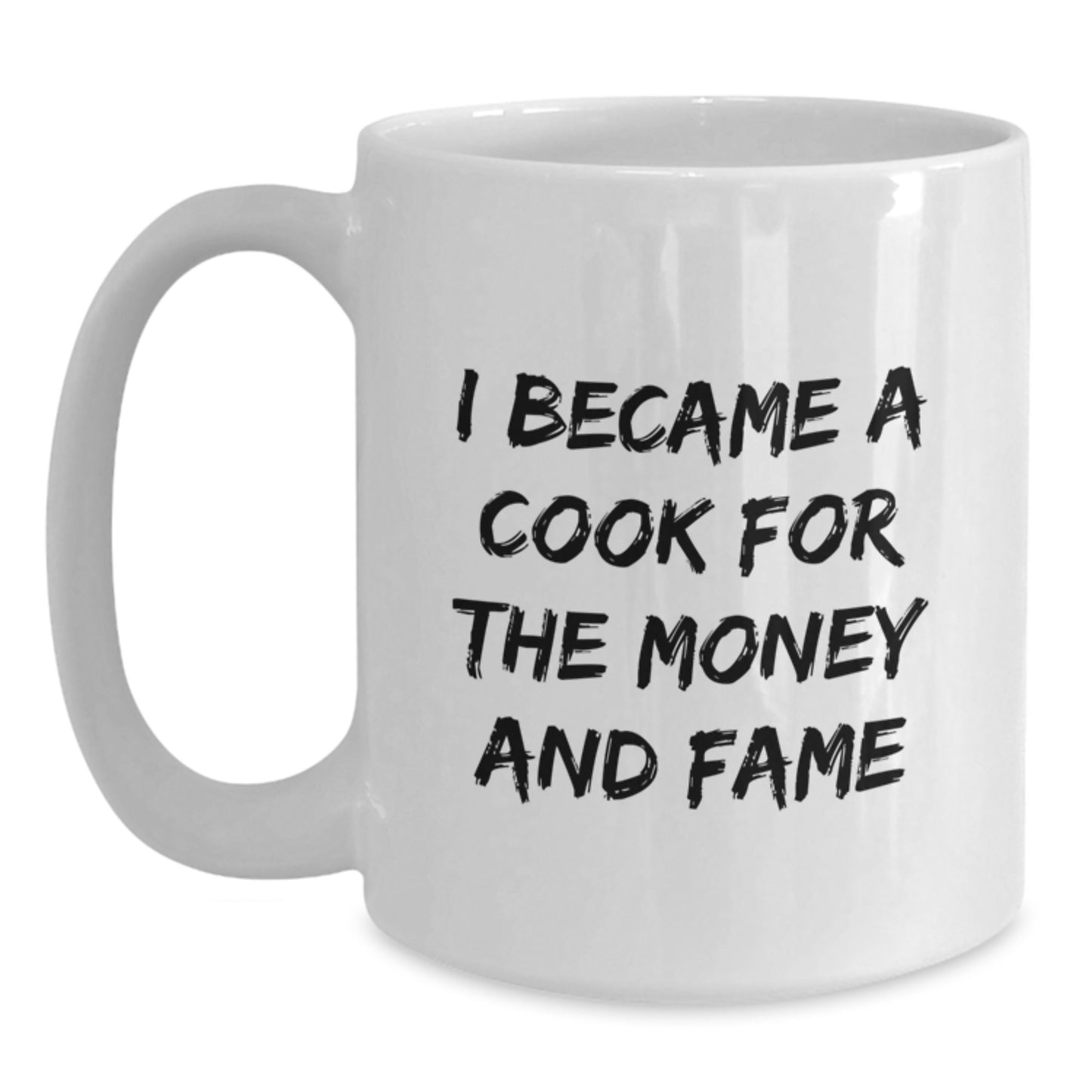 Cook Gifts for Graduation, Funny Quote White Coffee Mug for Men or Women, Gifts from Family or Friends, 11oz or 15oz Ceramic Mug with Microwave and Dishwasher Safe - Main