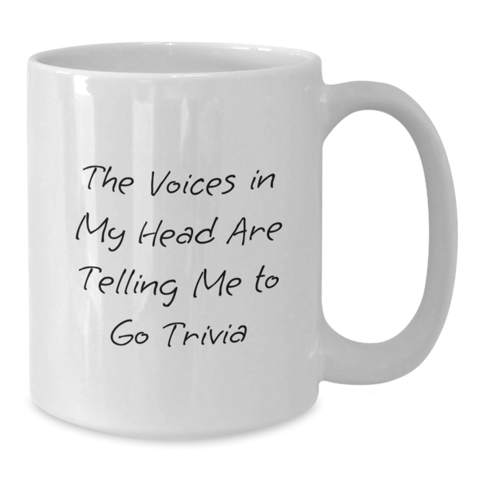 Funny Trivia Quotes White Coffee Mugs Gifts from Friends to Trivia Lovers for Graduation - Additional