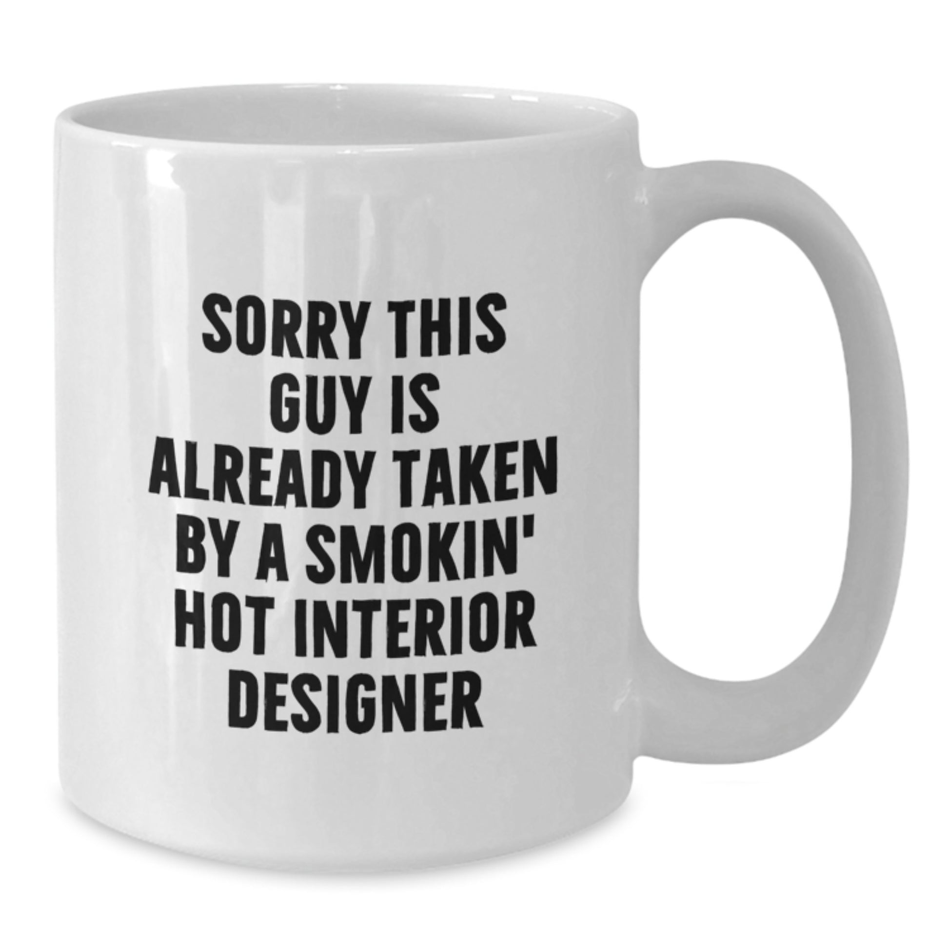 Funny Interior Designer White Coffee Mug Gifts from Friends for Her Birthday - Additional