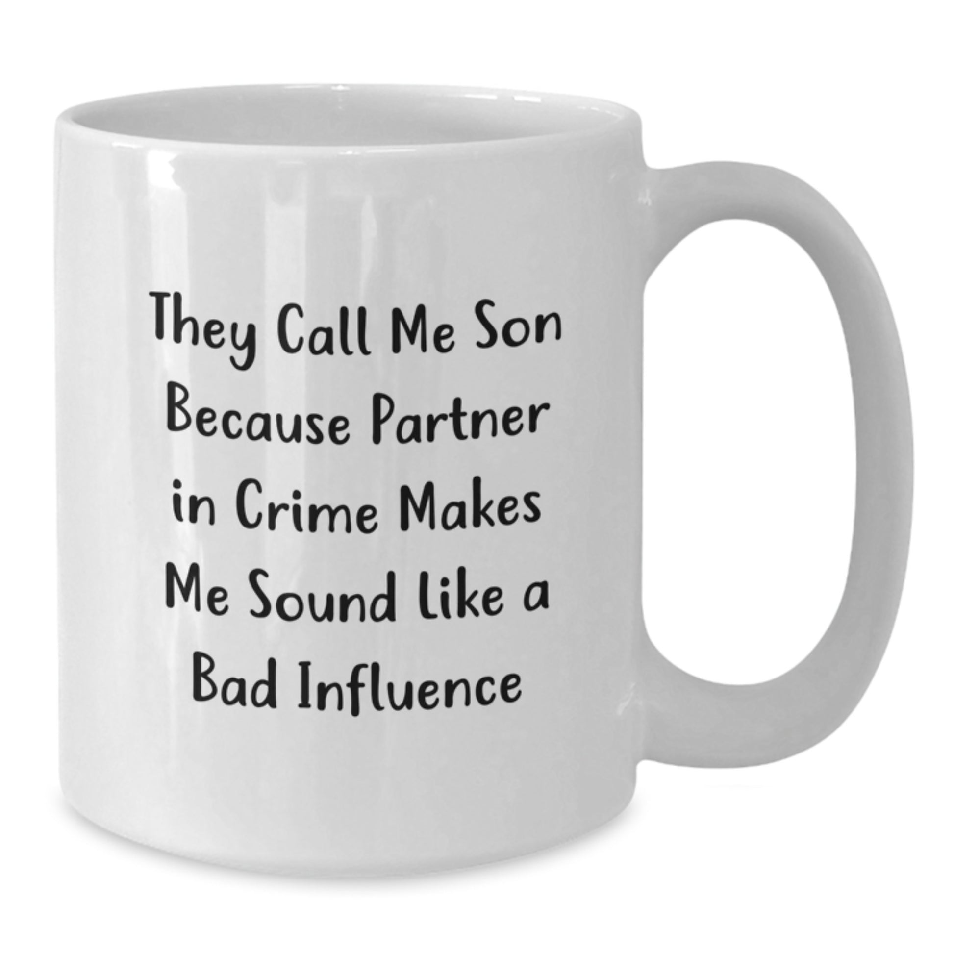 Funny Son Gifts, White Coffee Mug for Son, Graduation Unique Gifts from Parents - Additional