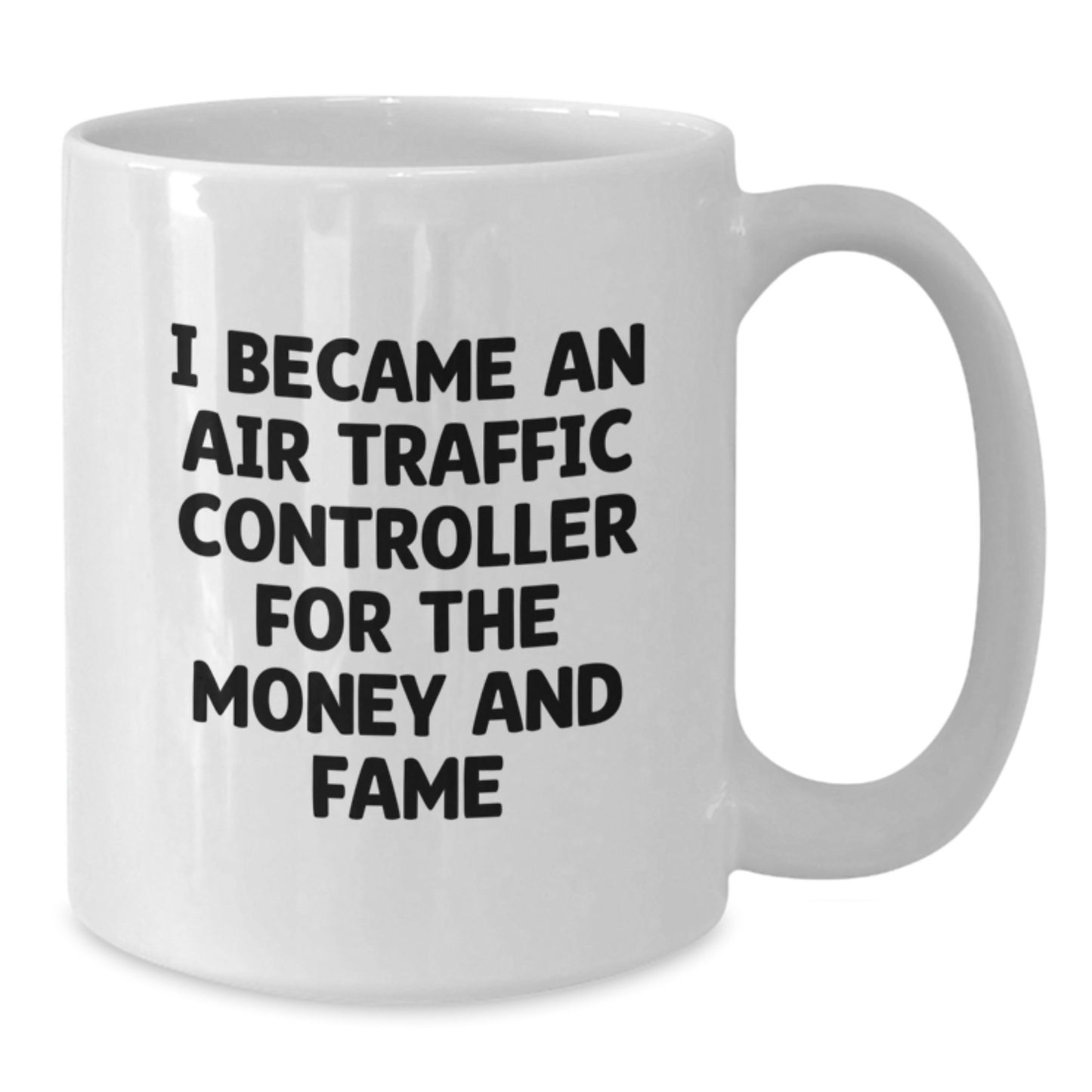 Funny Air Traffic Controller Quotes White Coffee Mug Gifts from Family for Him Birthday Unique Presents - Additional