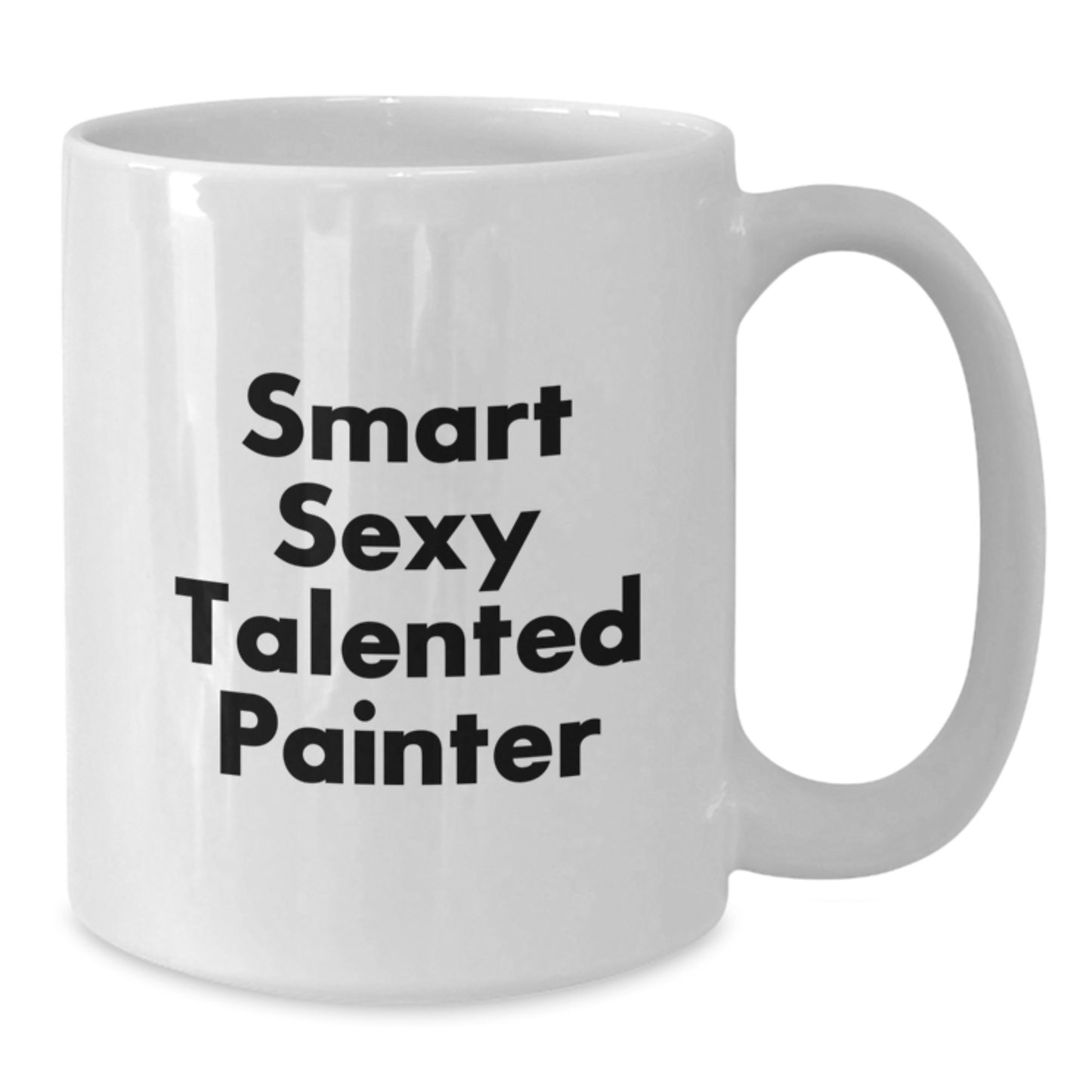 Gifts from Friends, Funny Quote for Talented Painter, White Coffee Mug Birthday Unique Gifts - Additional