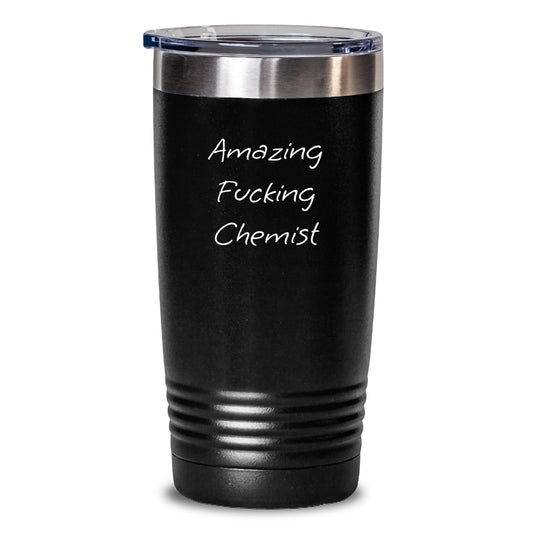 Funny Chemist Gifts from Friends for Graduation - Amazing Tumbler for Chemist Men or Women - Main