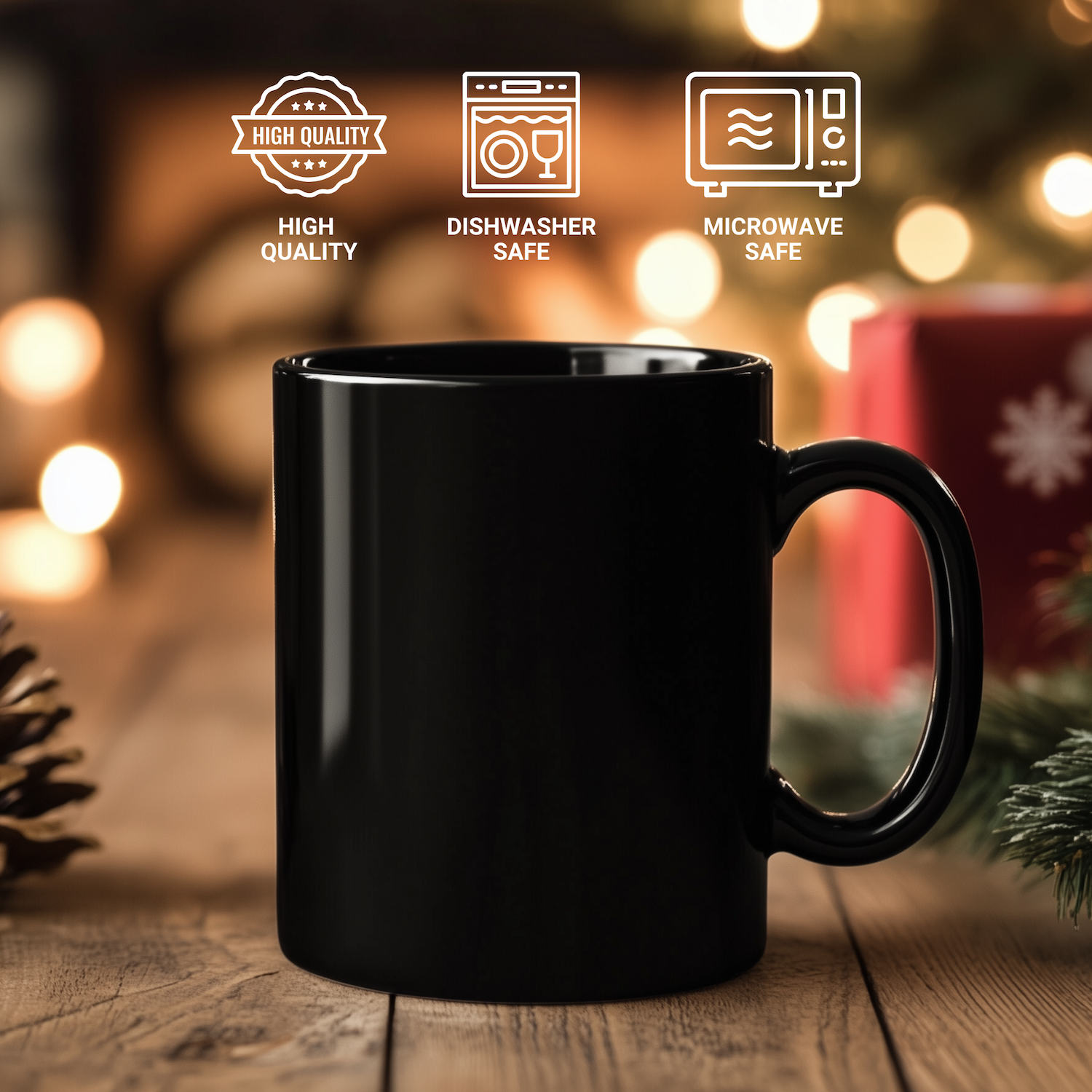 Pilot Humor Gifts for Men, Funny Pilot Quote Black Coffee Mug, Gifts from Men to Pilot Friends, 11oz or 15oz Microwave and Dishwasher Safe - Additional