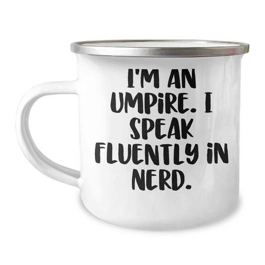 Unique Umpire Gifts from Friends to Umpire, Funny Camping Mug for Graduation - Image 1