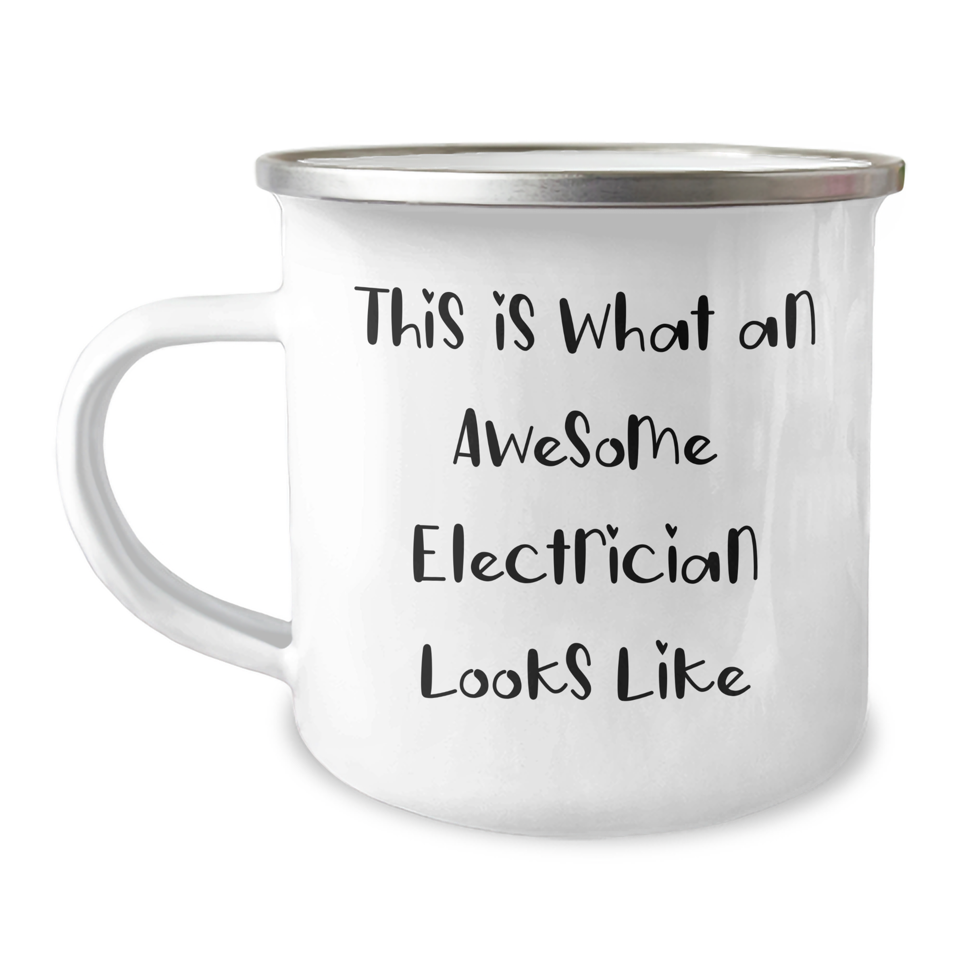 Electrician Gifts, Funny Quote, Camping Mug for Electrician, Graduation Unique Gifts from Friends - Image 1