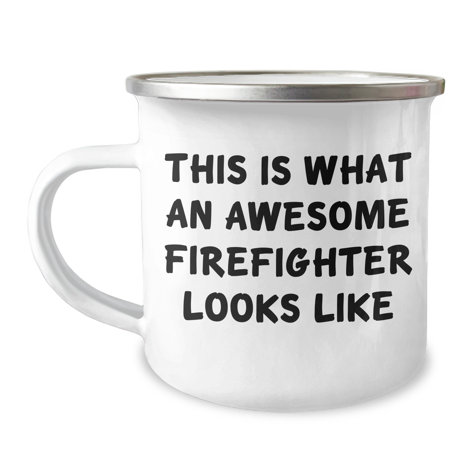 Firefighter Gifts from Friends, Family, or Coworkers - This Is What An Awesome Firefighter Looks Like, Funny Graduation Mug for Men or Women - Image 1