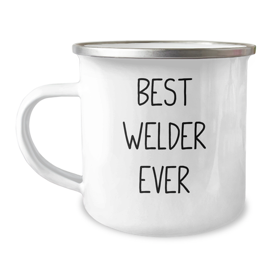 Welder Gifts from Friends - Funny Camping Mug for Best Welder Ever Graduation - Gifts for Welder - Image 1