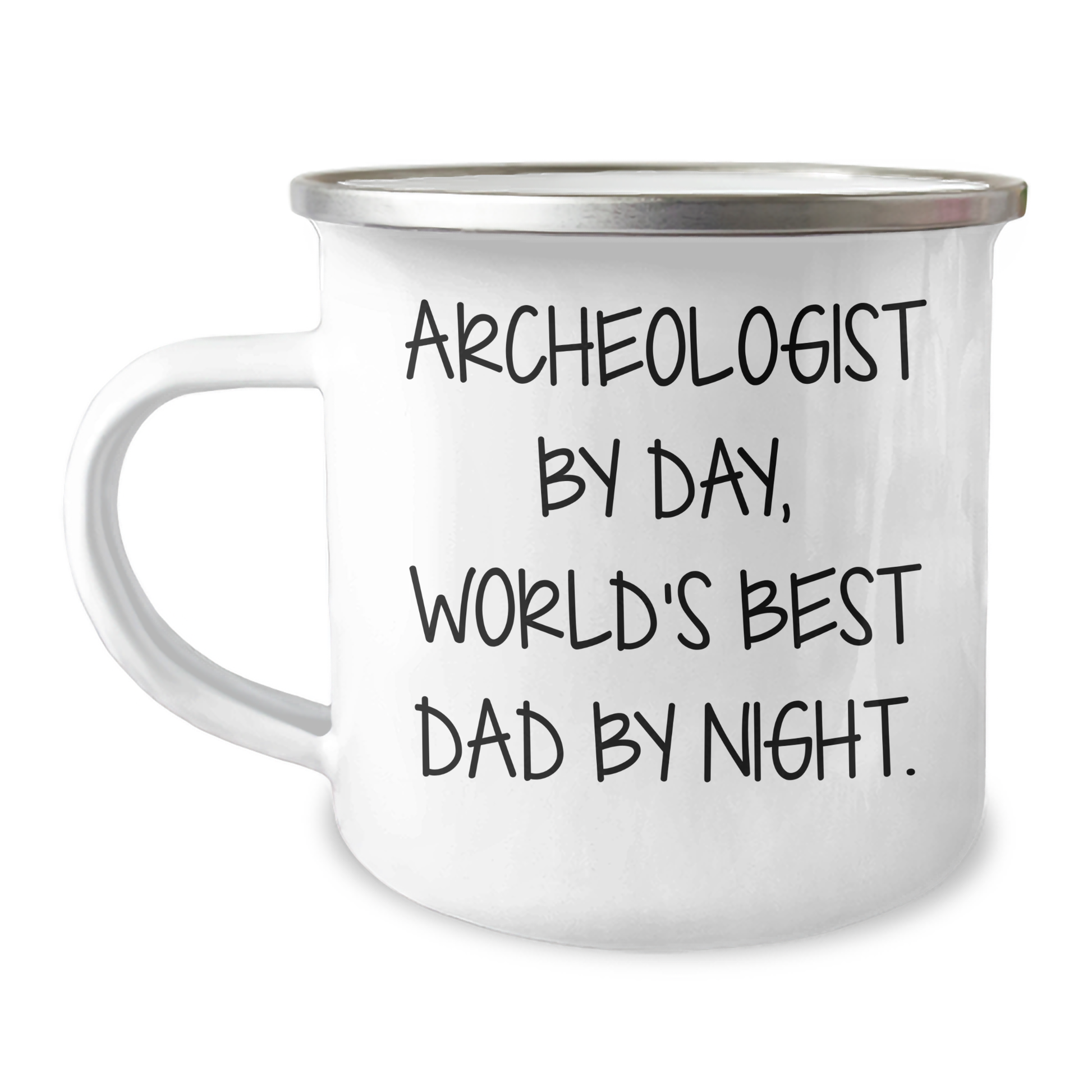 Archeologist's Adventure, Dad's Delight - Gifts from Men, Gifts for Archeologist - Funny Camping Mug for Father's Day - Image 1