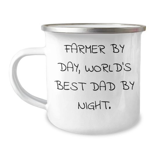 Funny Farmer Gifts for Dad, Camping Mug from Men, Unique Father's Day Unique Gifts for Women, Friends, Coworkers, Family - Image 1