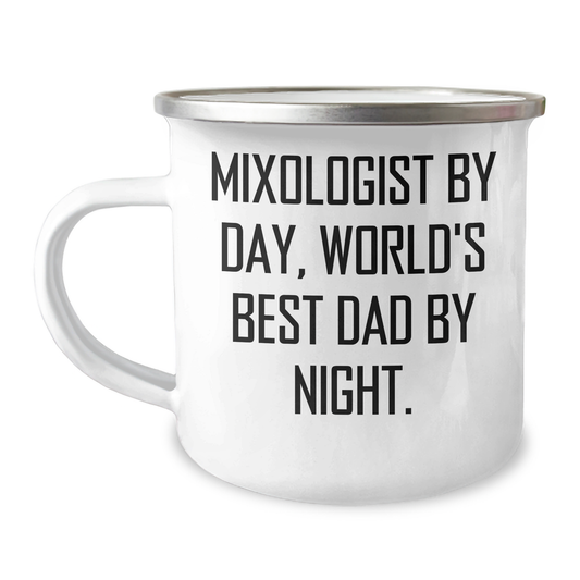 Mixologist Gifts, Funny Quote, Camping Mug for Men, Gifts from Dad, Father's Day Unique - Image 1